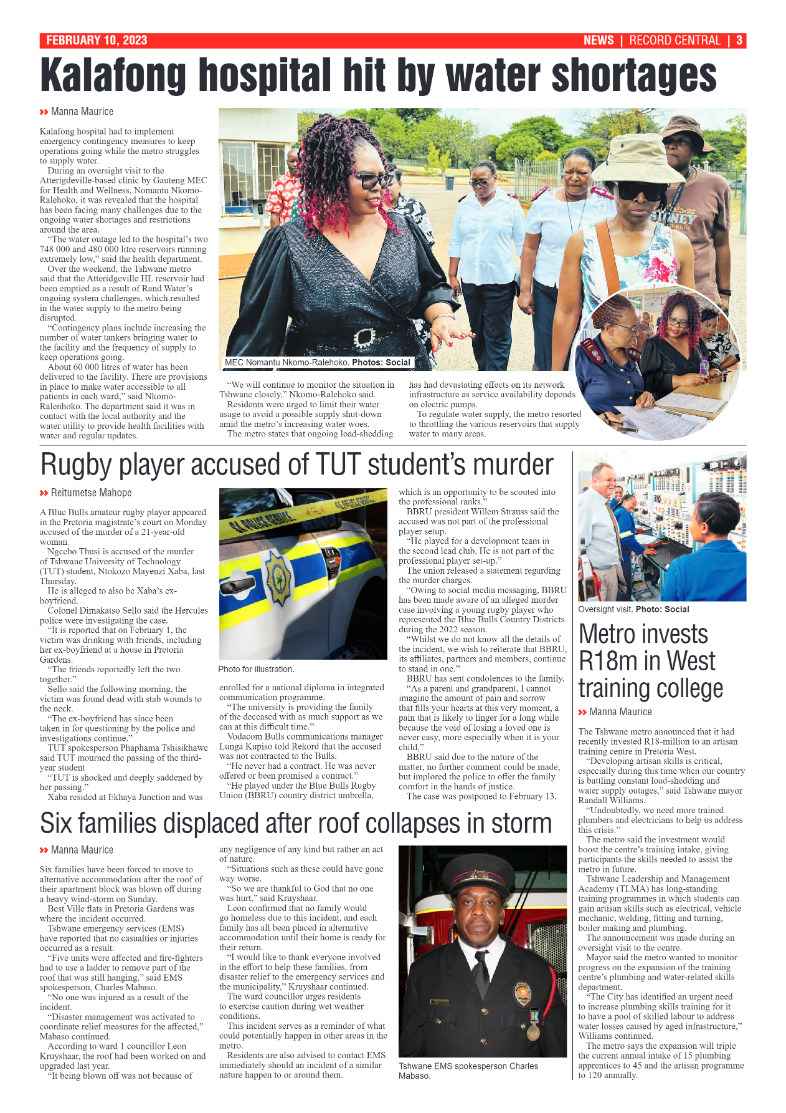 Rekord  Central 10 February 2023 page 3