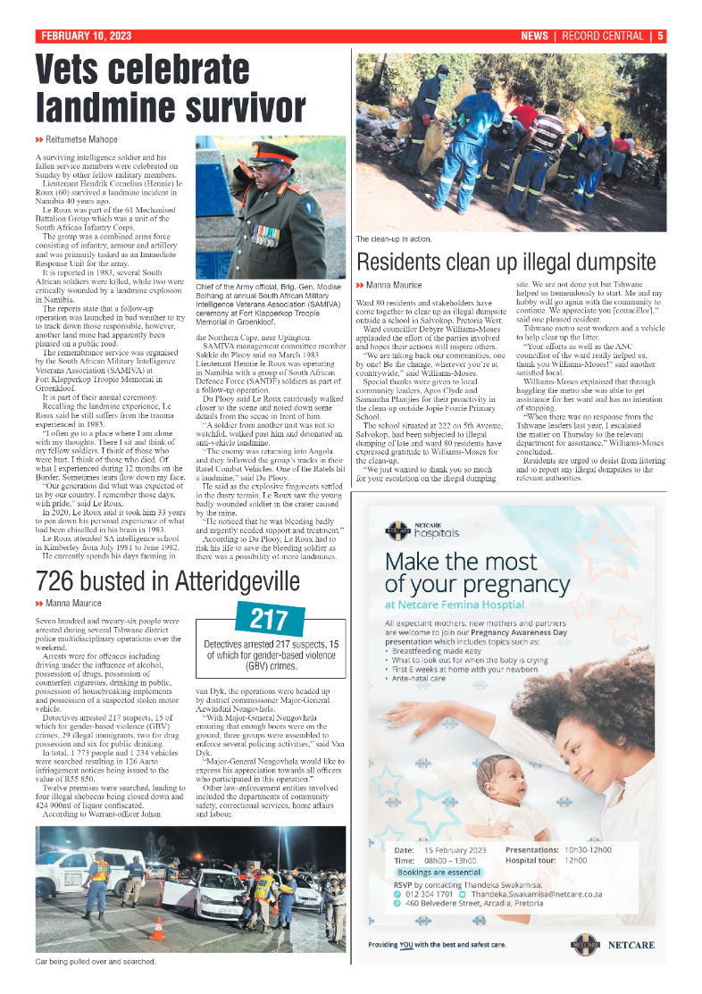 Rekord  Central 10 February 2023 page 5