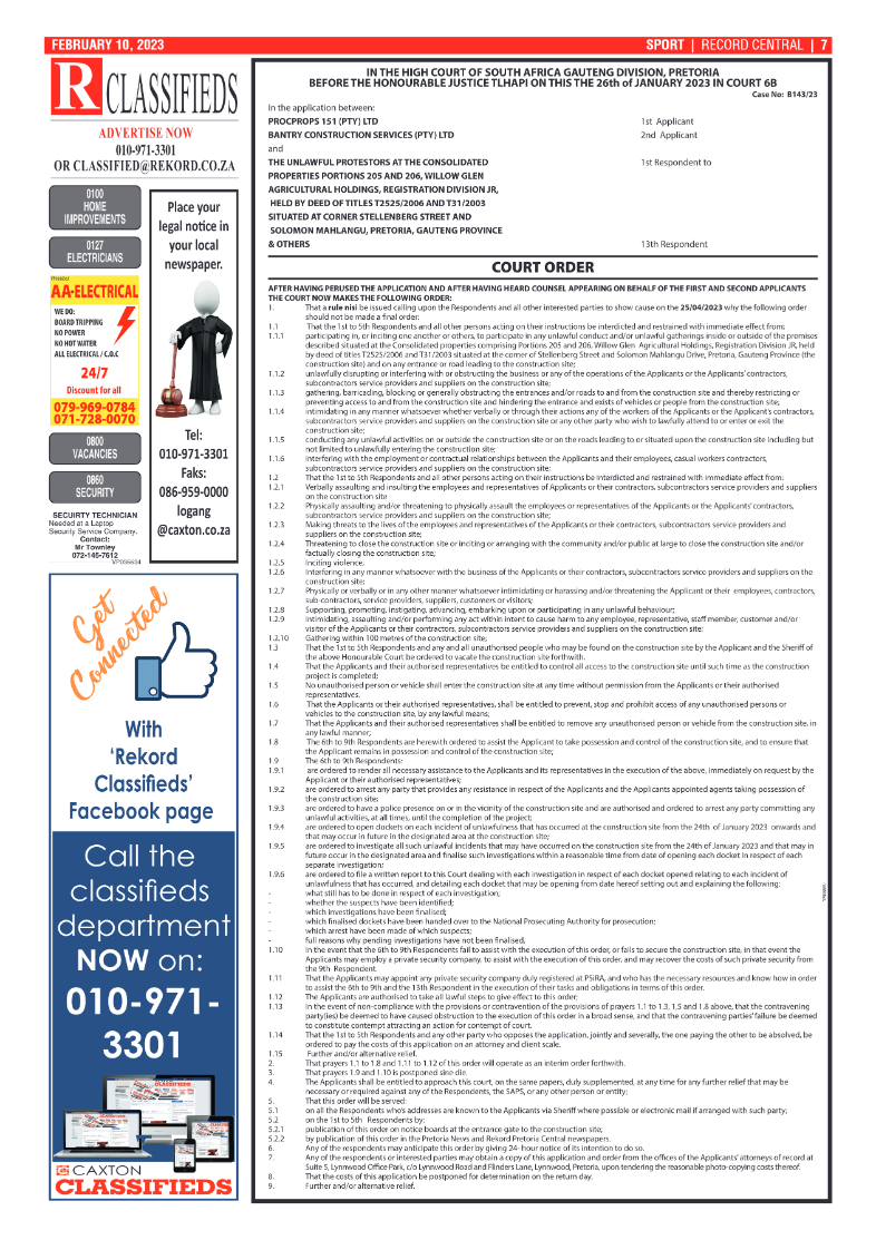 Rekord  Central 10 February 2023 page 7