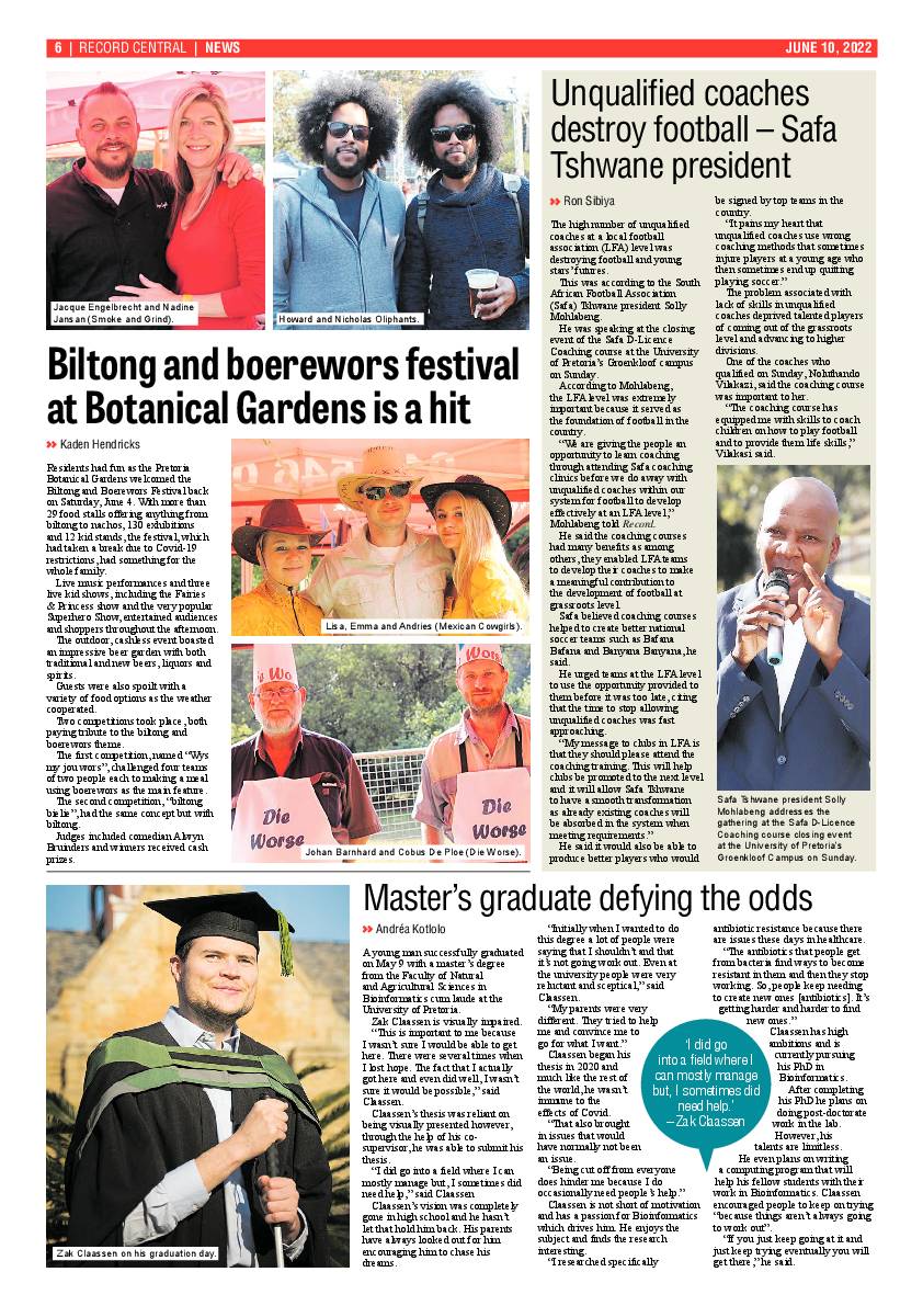 Rekord Central 10 June page 6