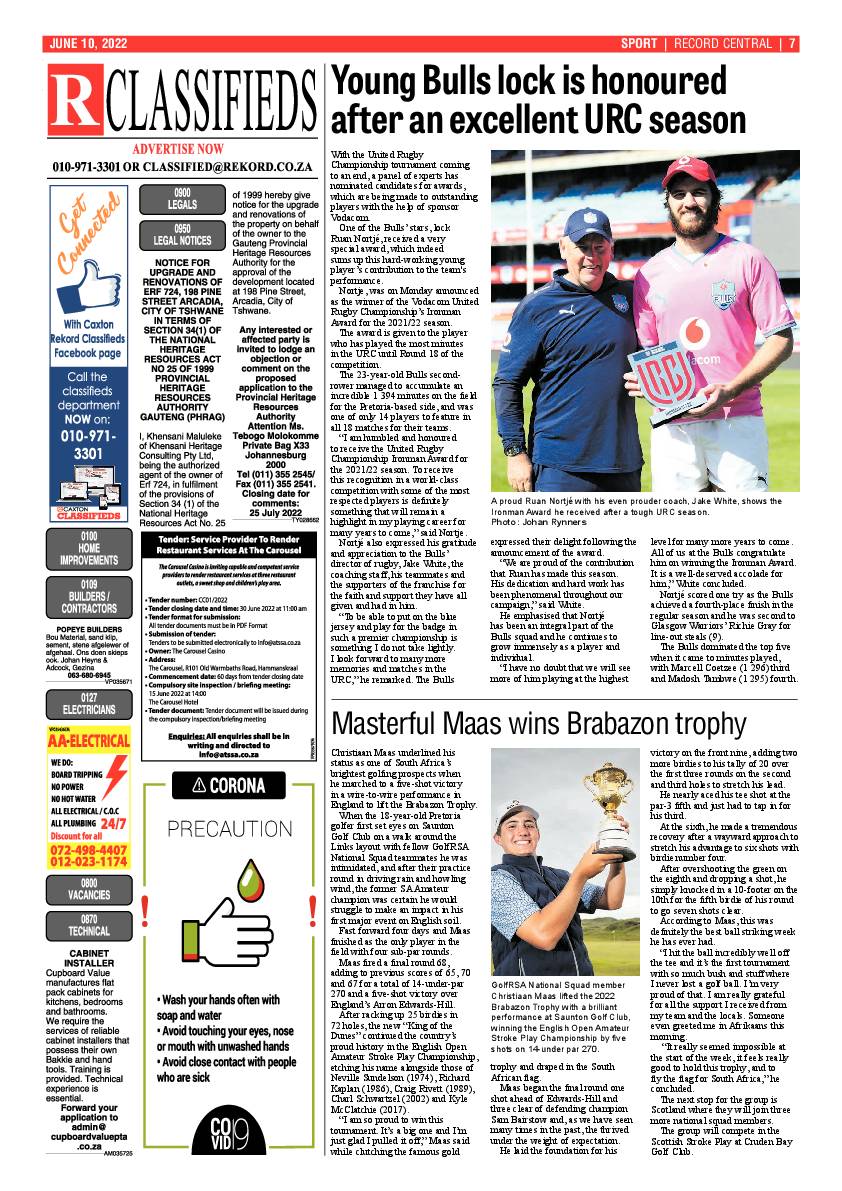Rekord Central 10 June page 7