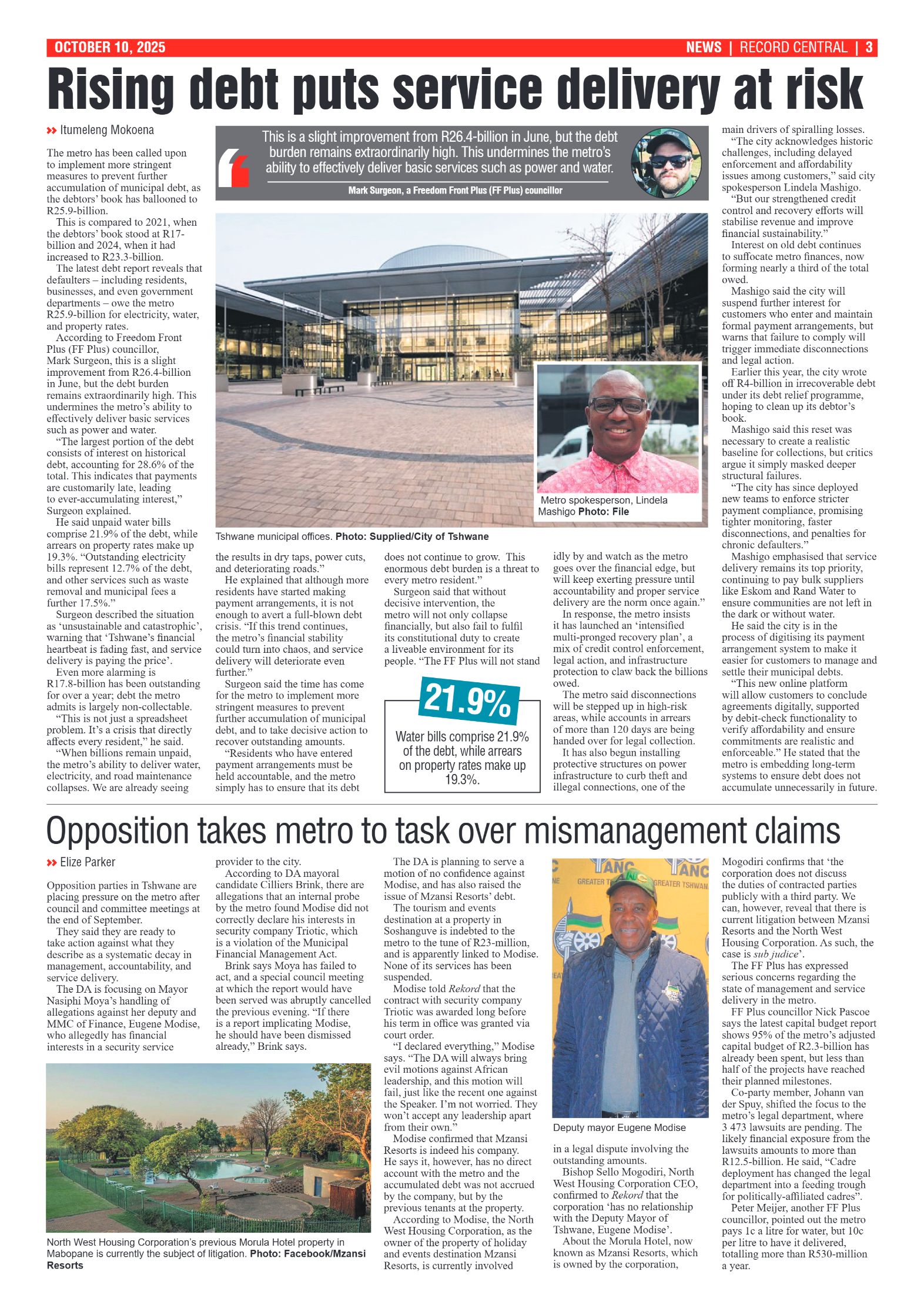 Rekord Central 10 October 2025 page 3