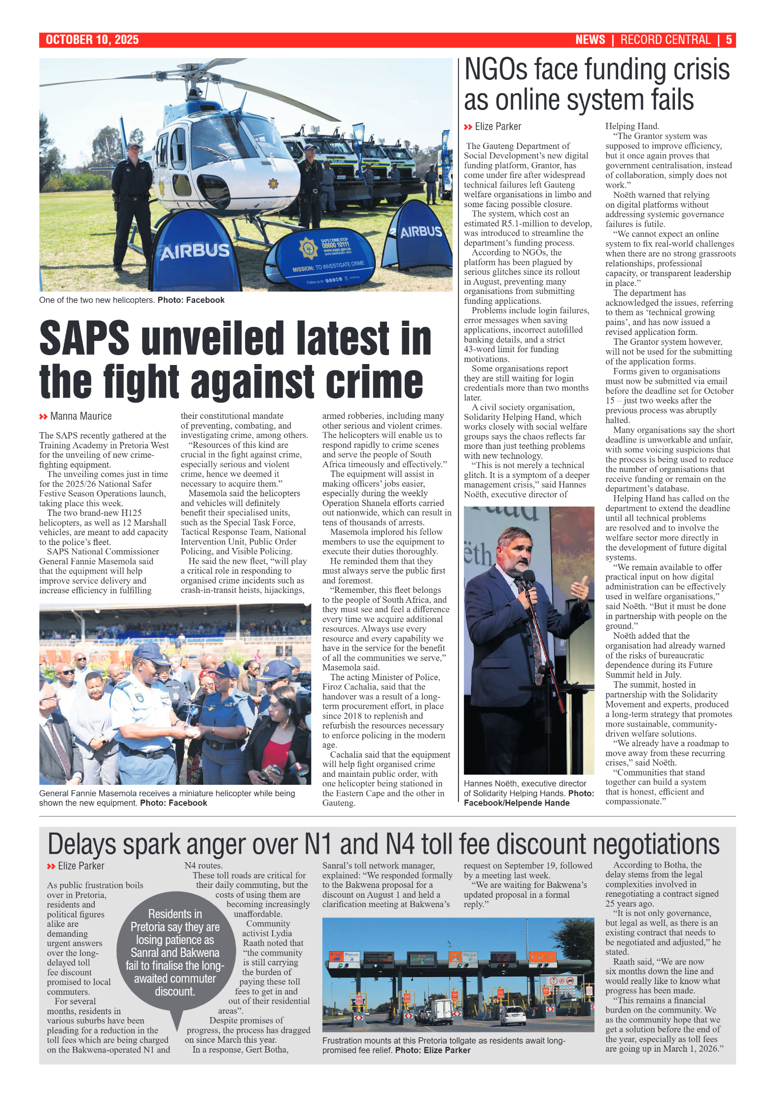 Rekord Central 10 October 2025 page 5