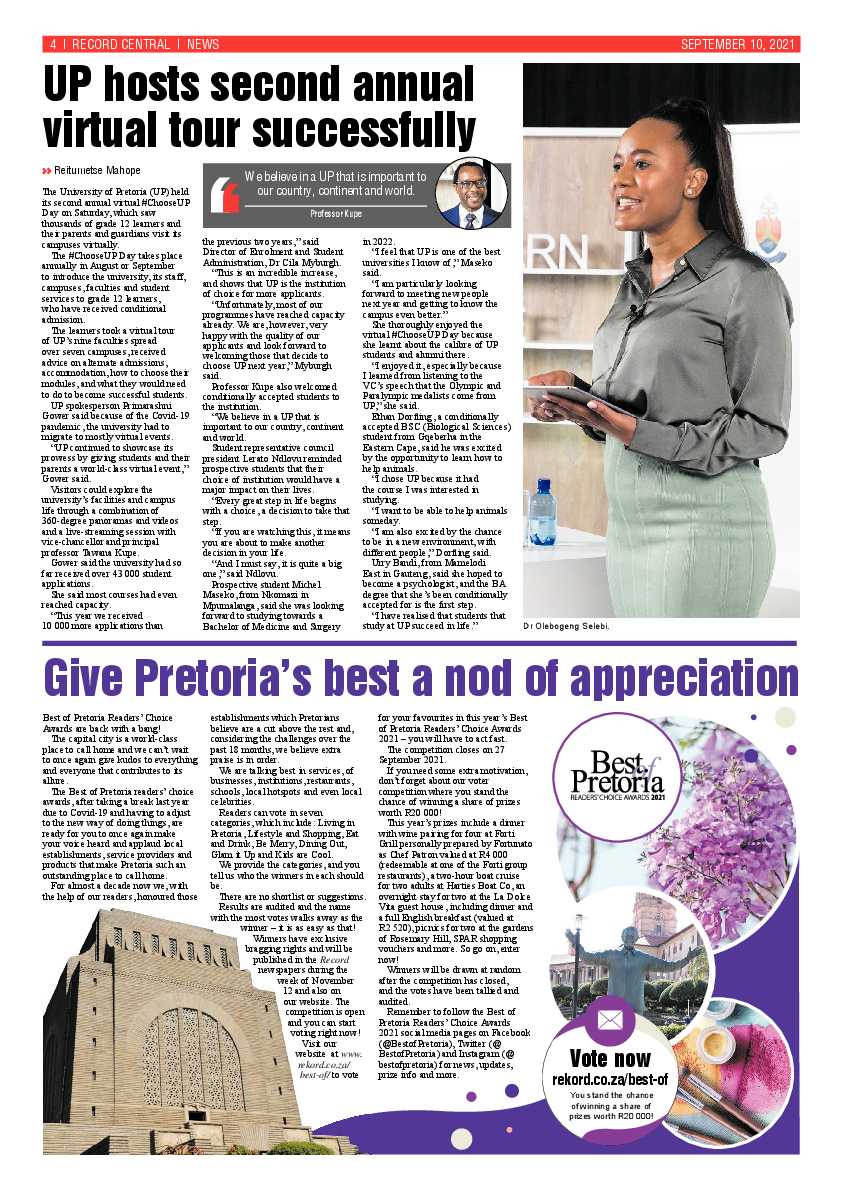 Rekord Central 10 September 2021 page 4
