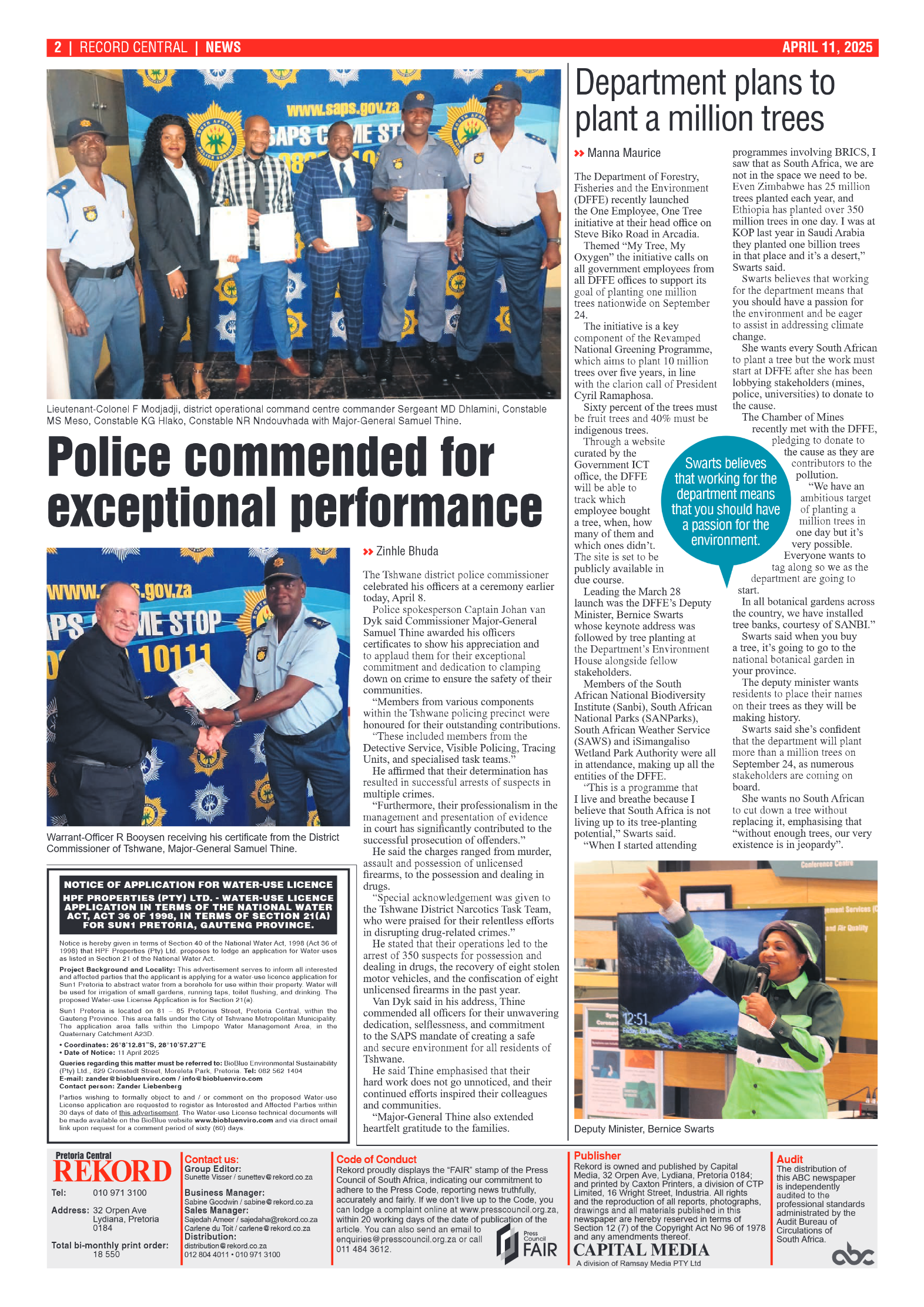 Rekord Central 11 April 2025 page 2