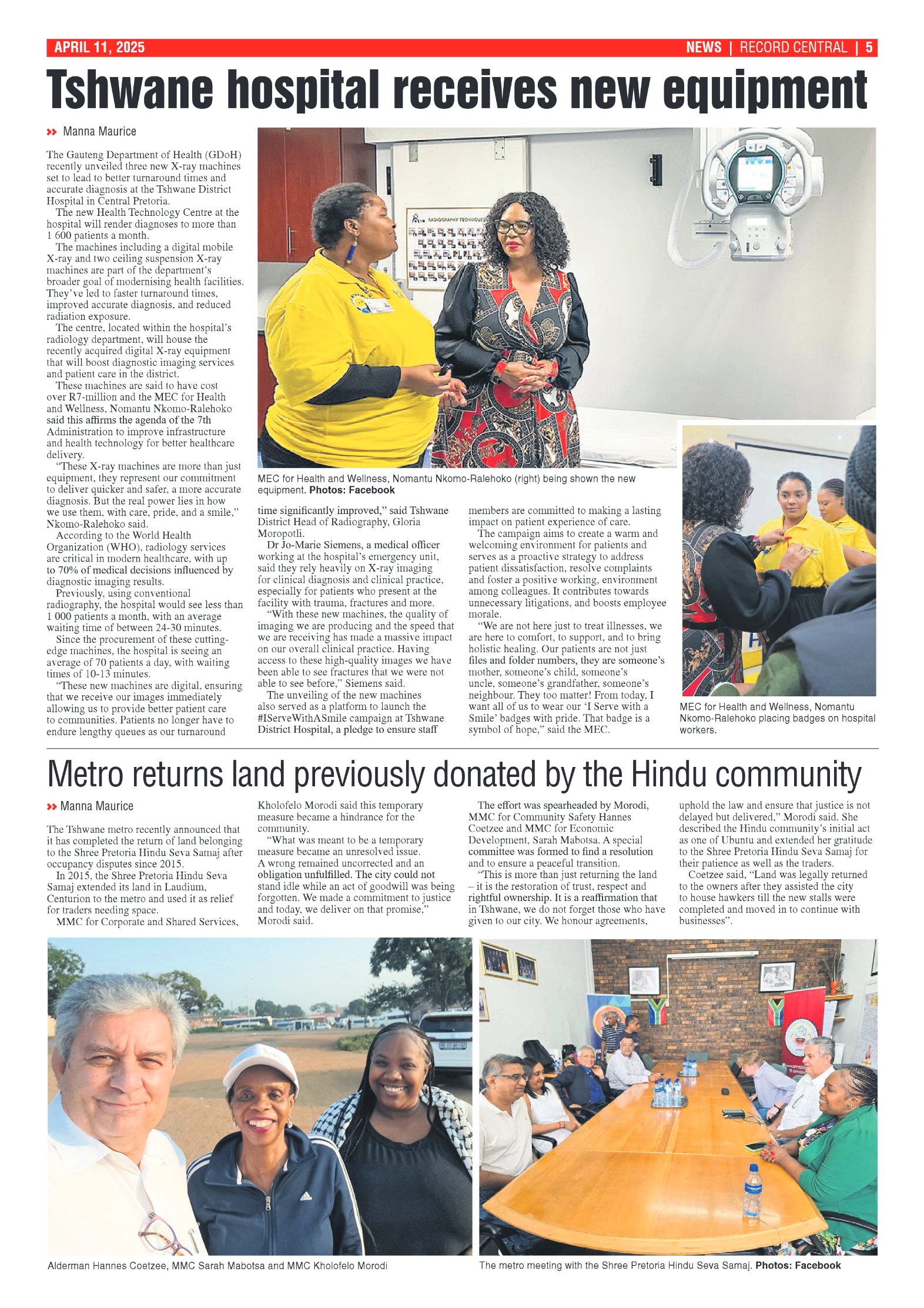 Rekord Central 11 April 2025 page 5