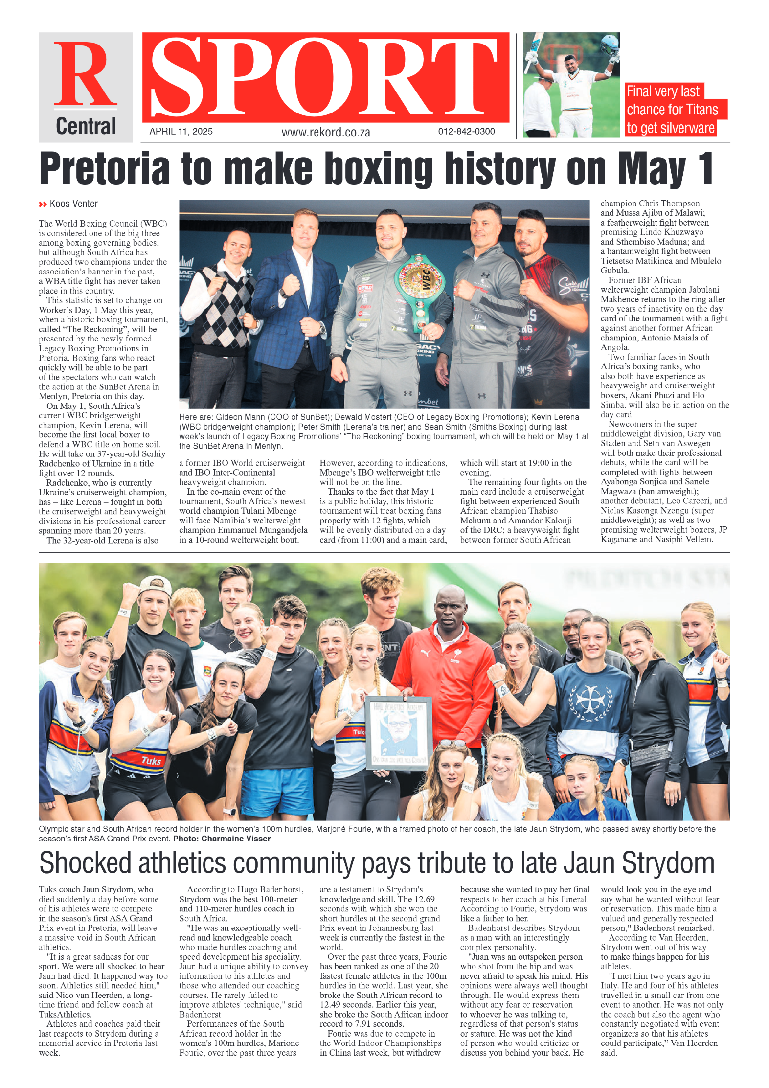 Rekord Central 11 April 2025 page 8
