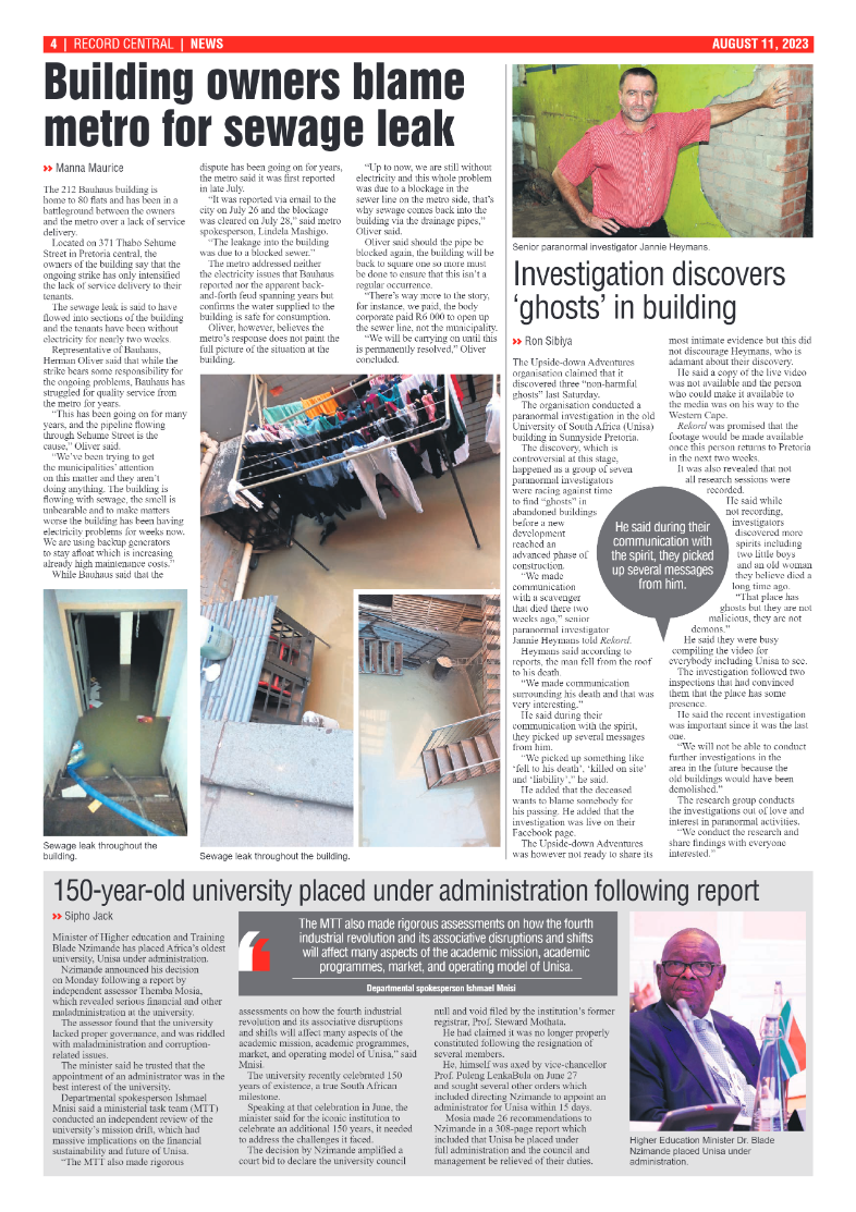 Rekord Central 11 August 2023 page 4