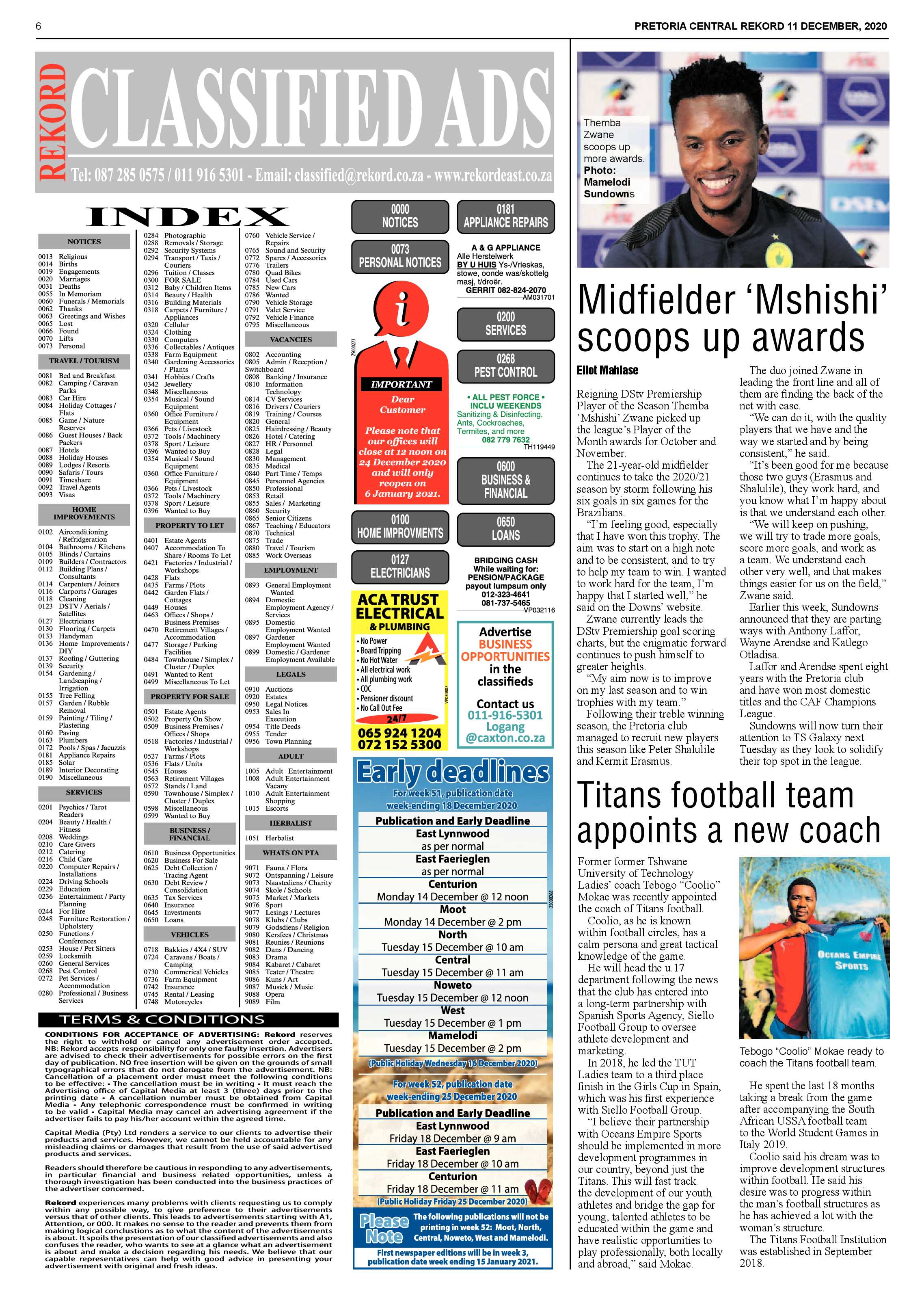 Rekord Central 11 December 2020 page 6