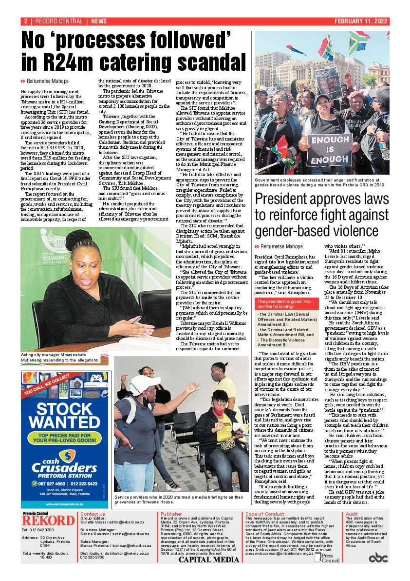 Rekord Central 11 February 2022 page 2