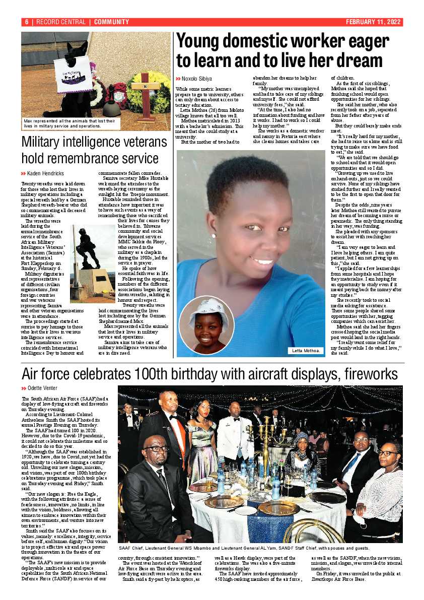 Rekord Central 11 February 2022 page 6