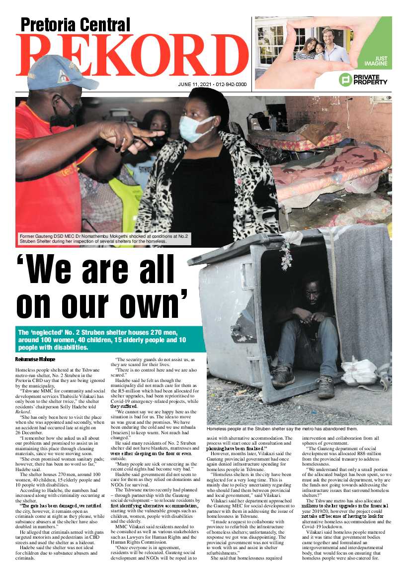 Rekord Central 11 June 2021 page 1