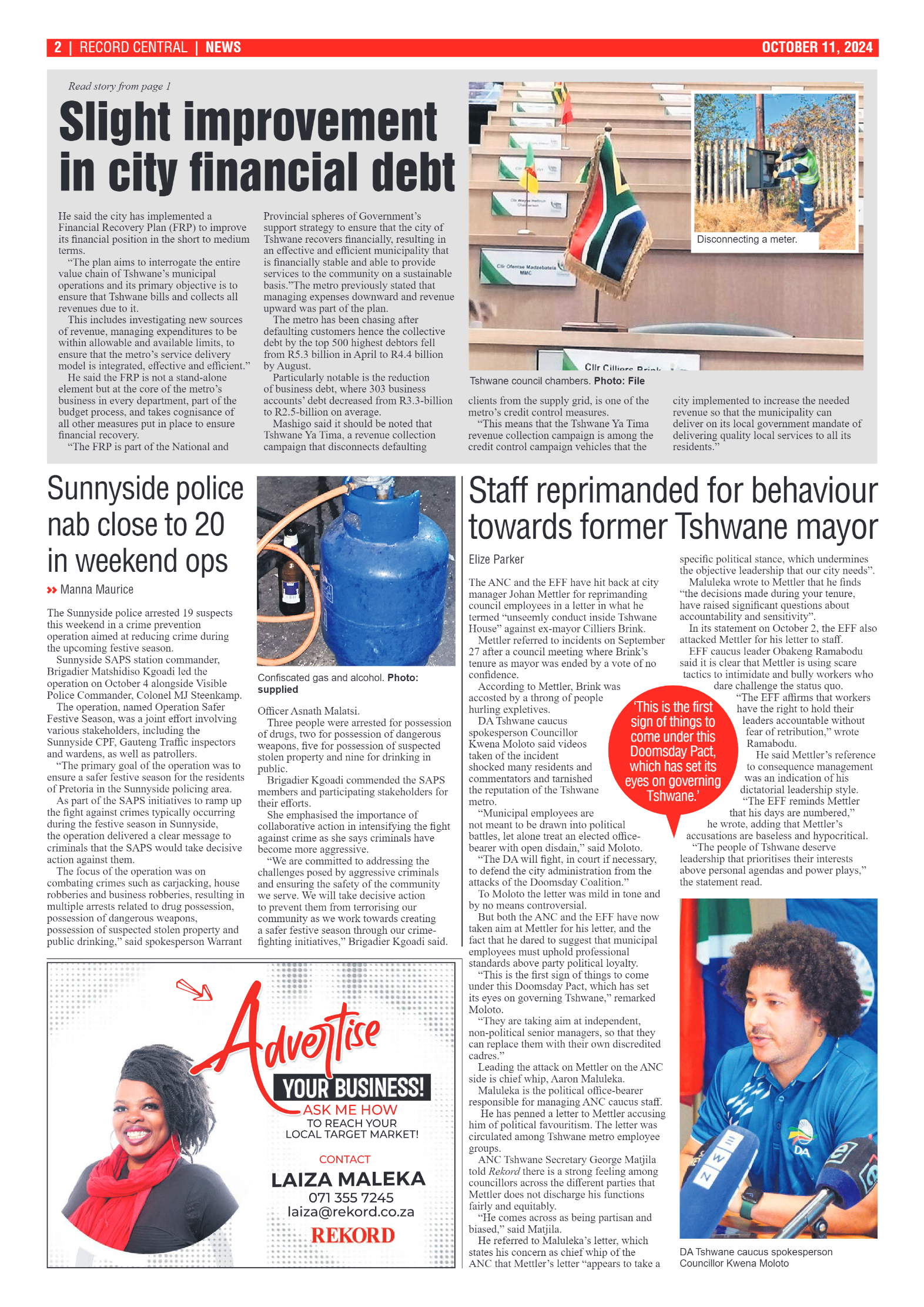 Rekord Central 11 October 2024 page 2