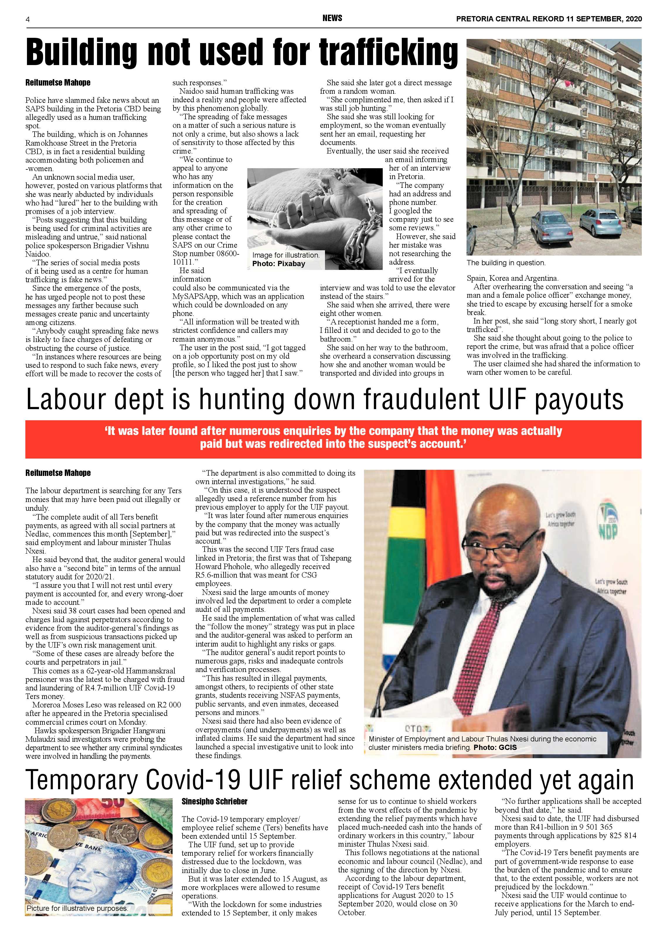 Rekord Central 11 September 2020 page 4
