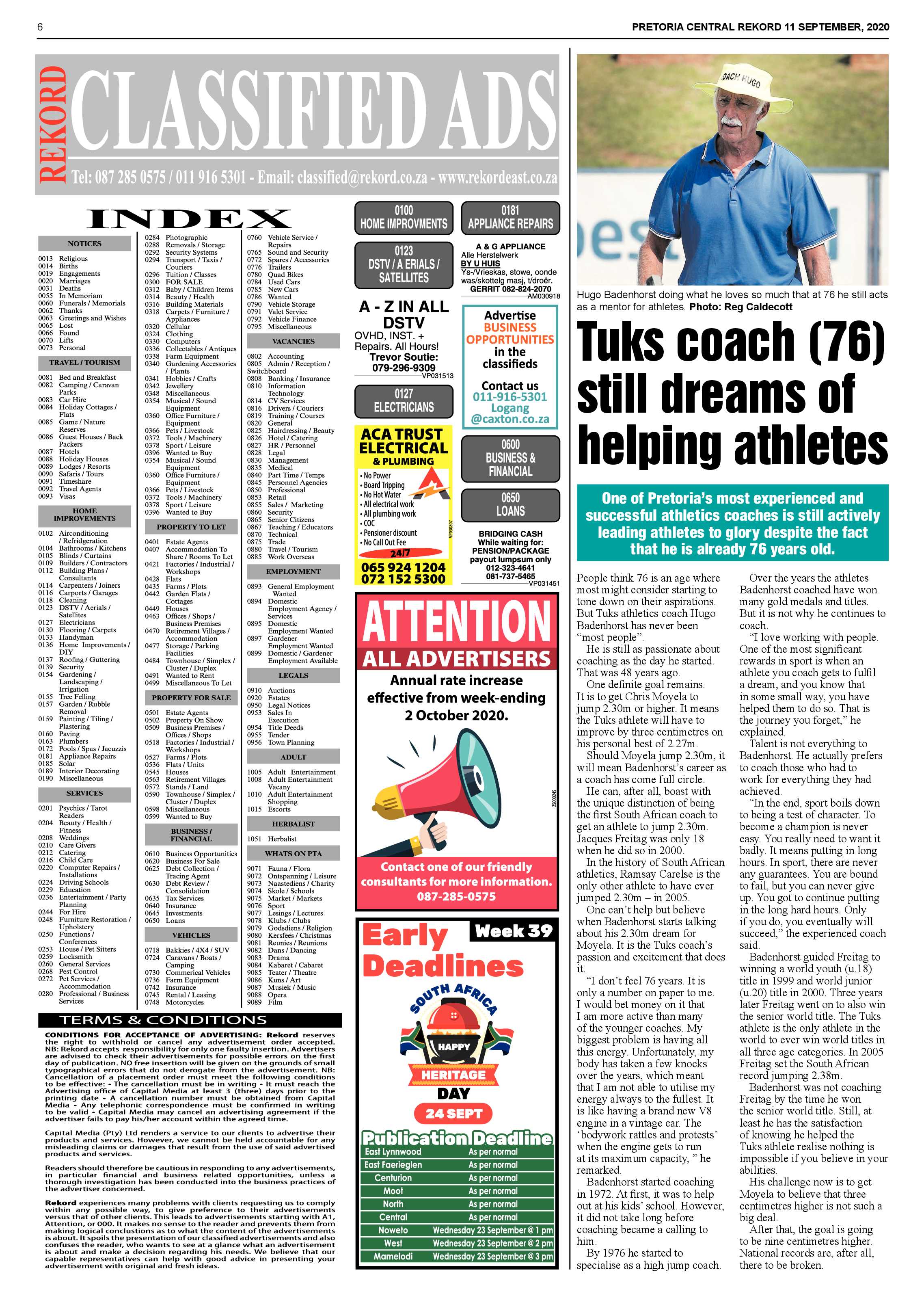 Rekord Central 11 September 2020 page 6