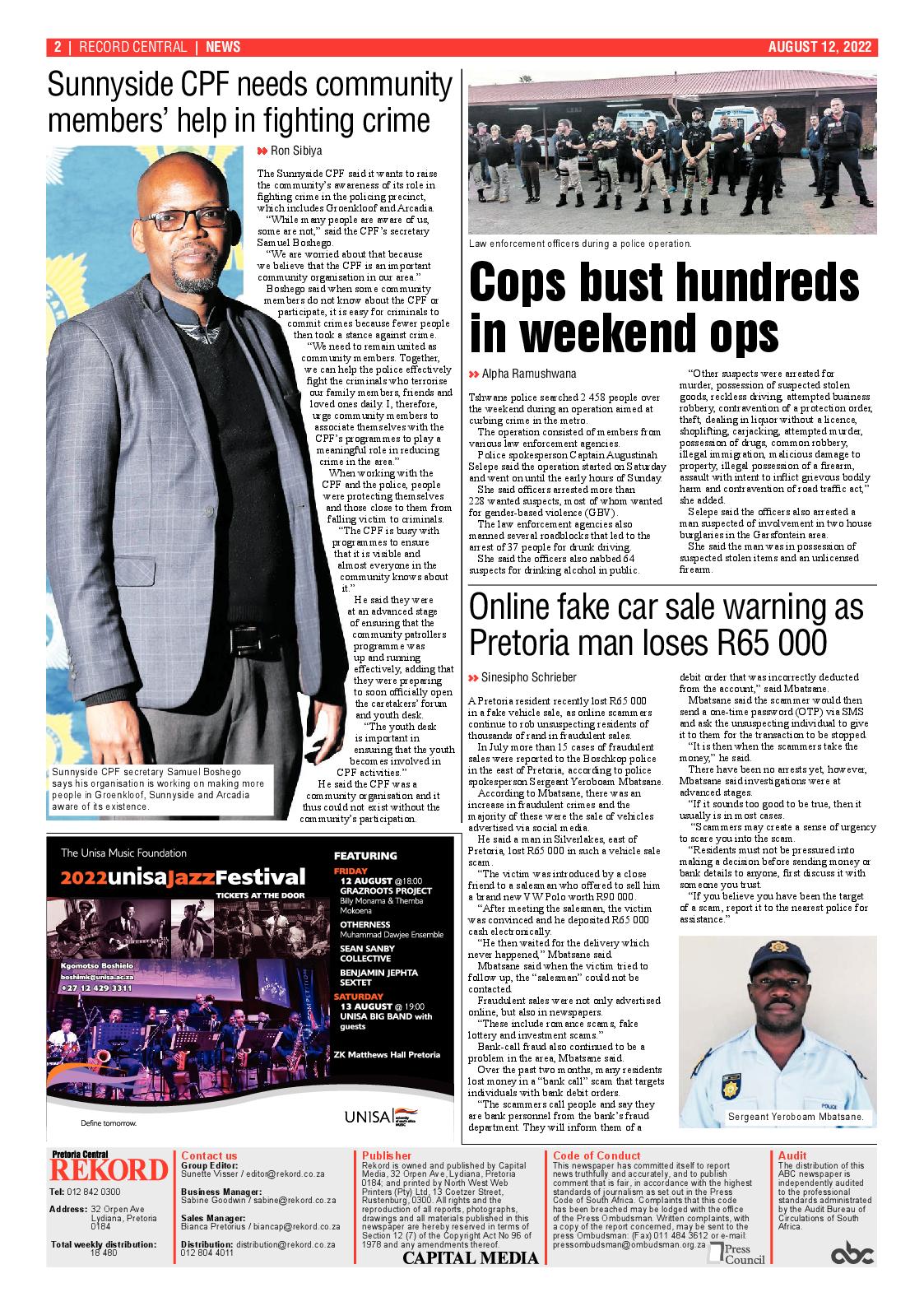 Rekord Central 12 August 2022 page 2