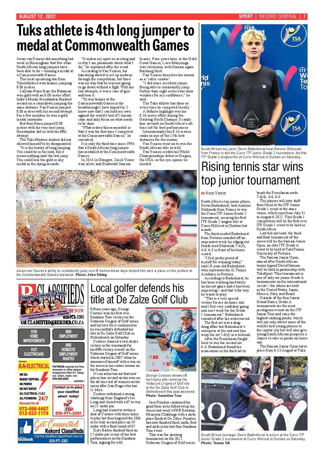 Rekord Central 12 August 2022 page 7