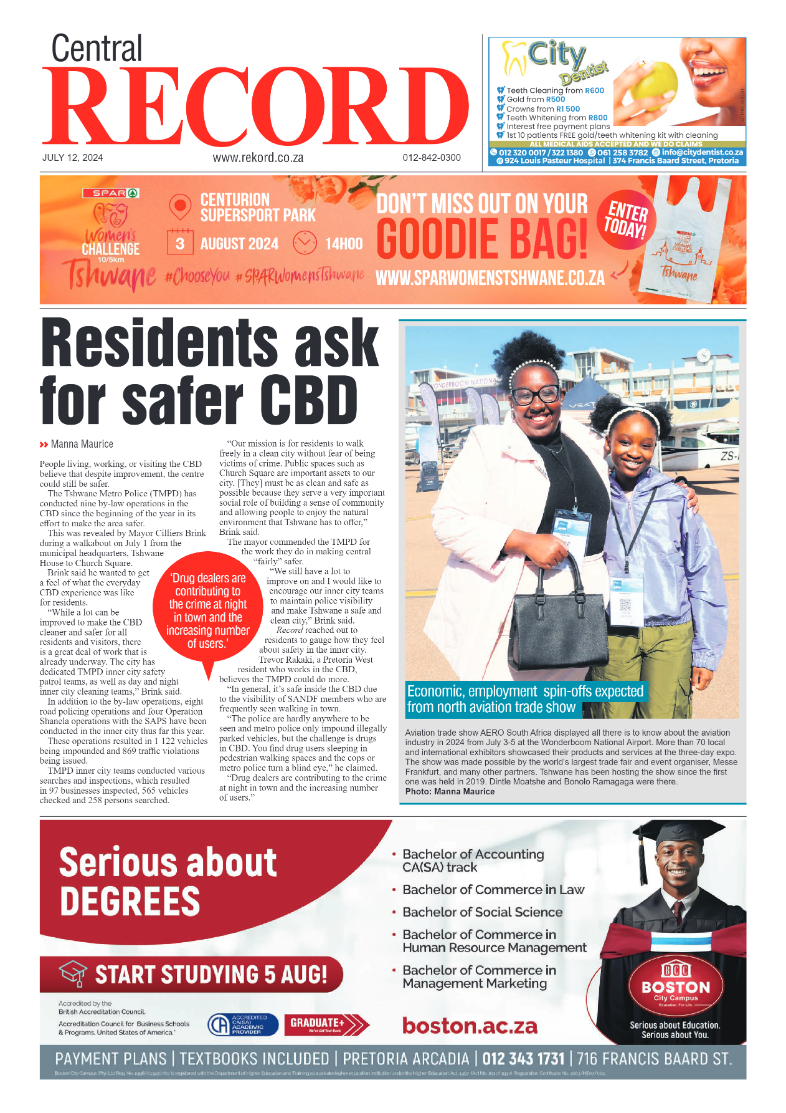 Rekord Central 12 July 2024 page 1