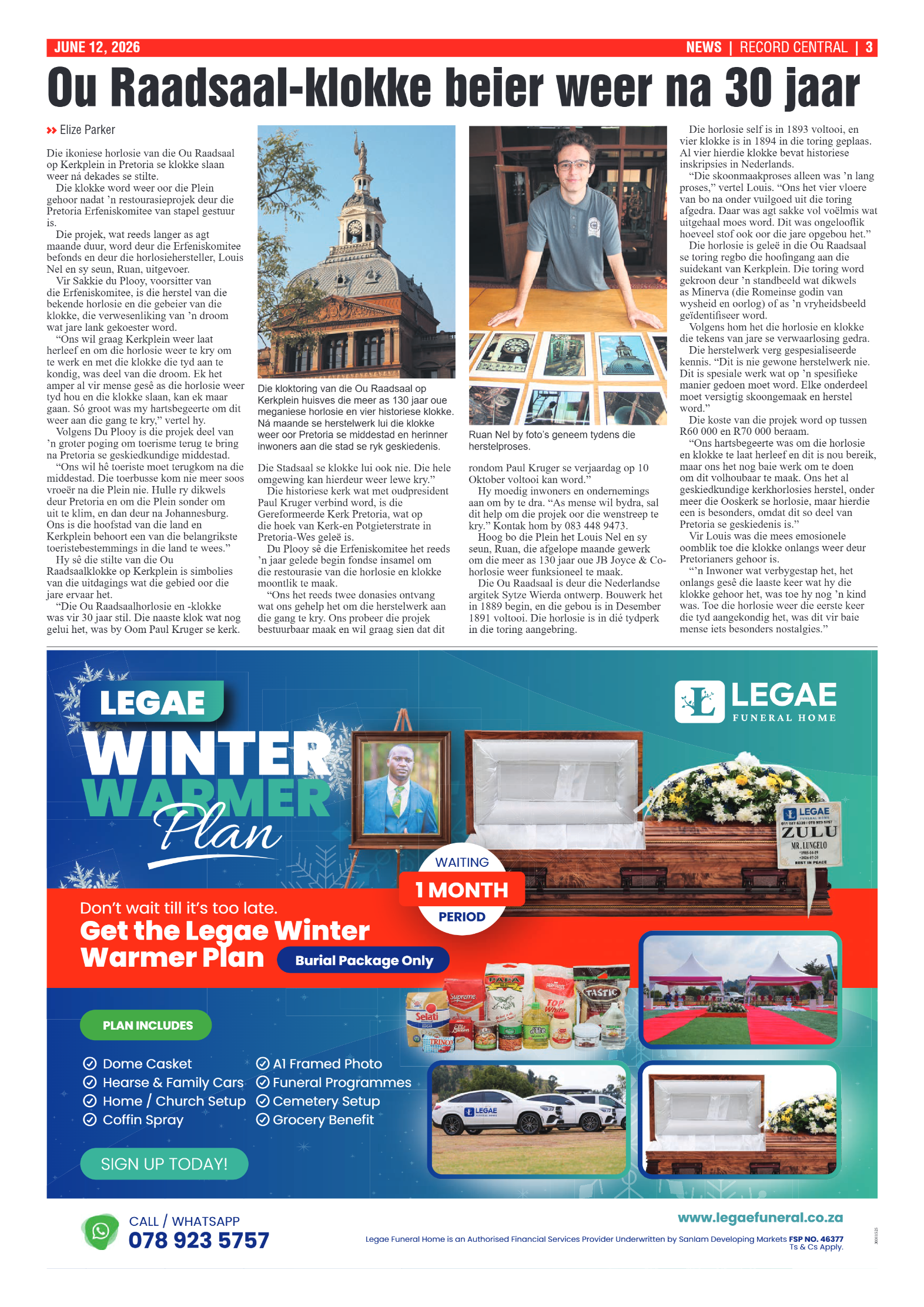Rekord Central 12 June 2026 page 3