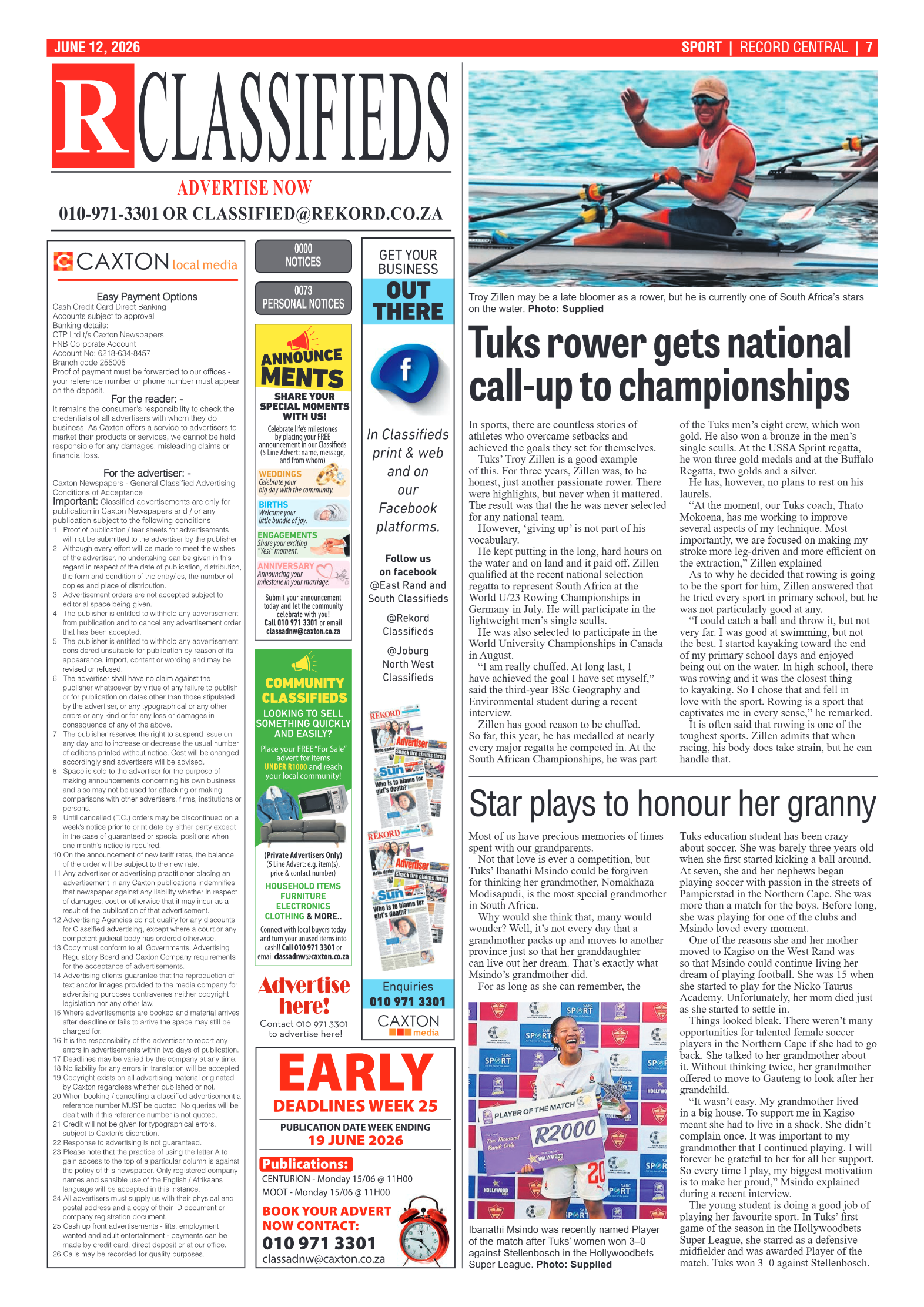 Rekord Central 12 June 2026 page 7