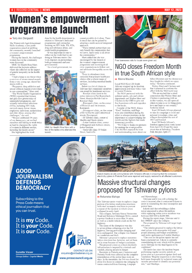 Rekord Central 12 May 2023 page 4