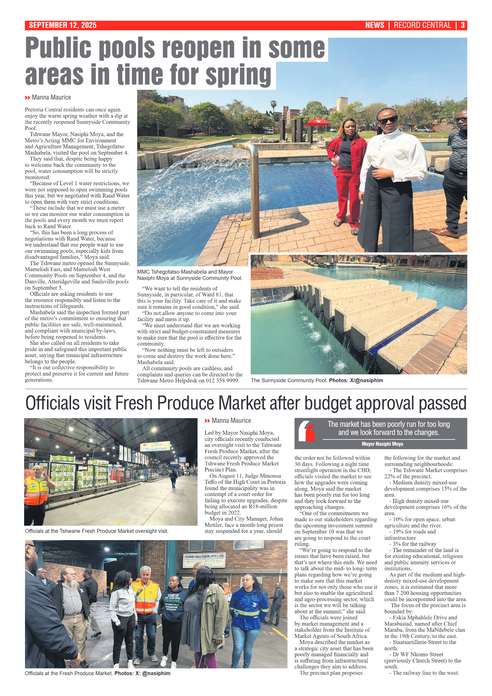 Rekord Central 12 September 2025 page 3