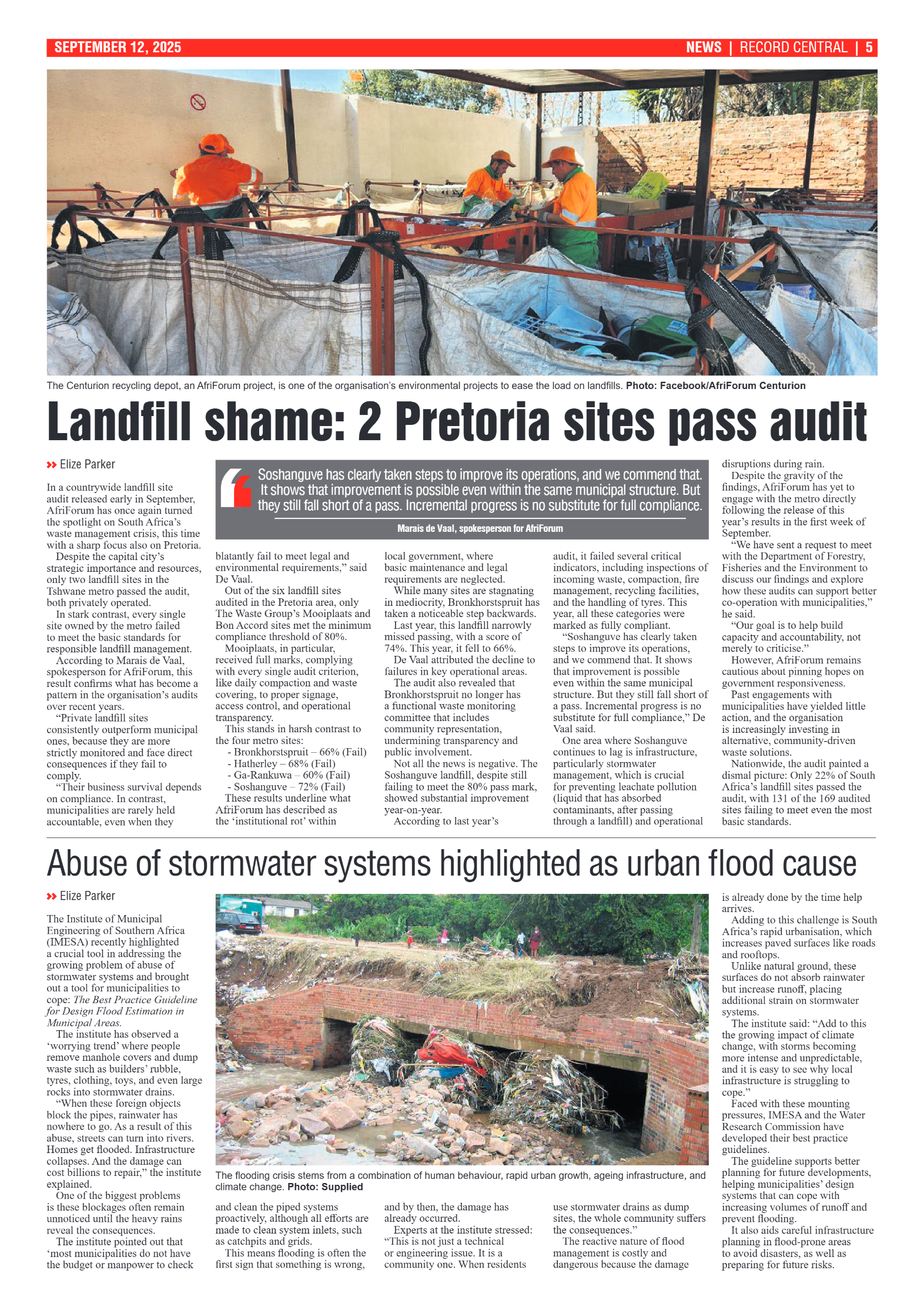 Rekord Central 12 September 2025 page 5