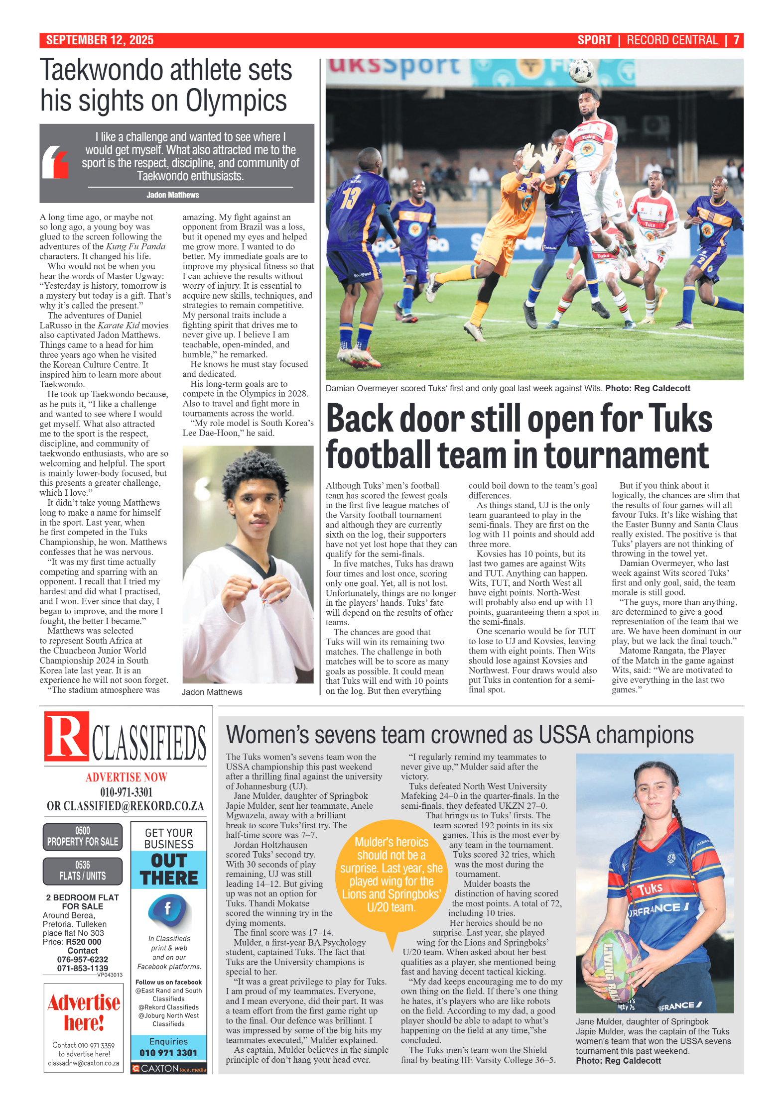 Rekord Central 12 September 2025 page 7