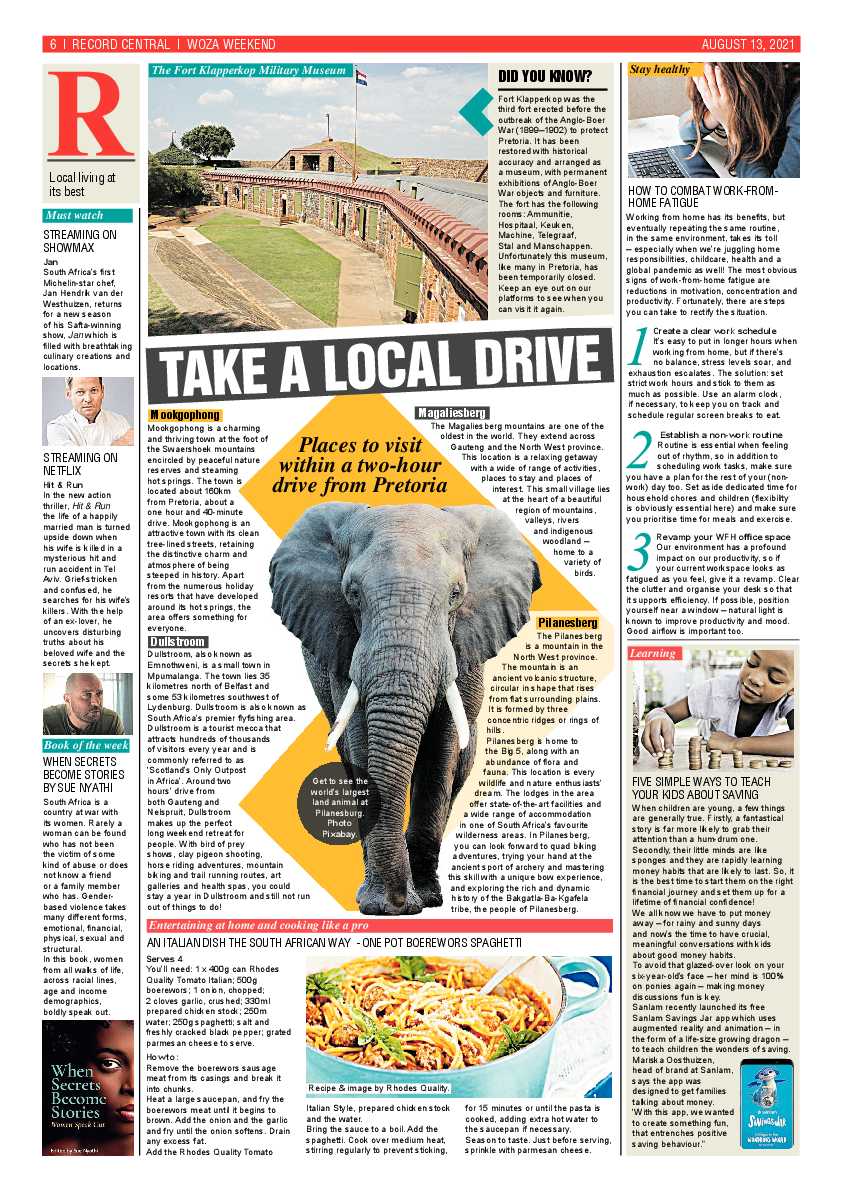 Rekord Central 13 August 2021 page 6