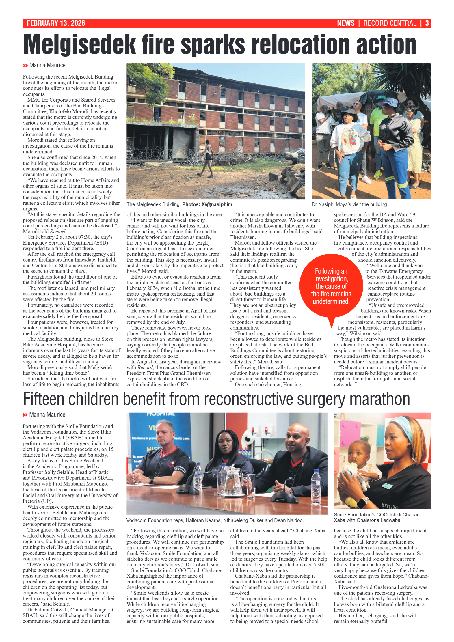 Rekord Central 13 February 2026 page 3
