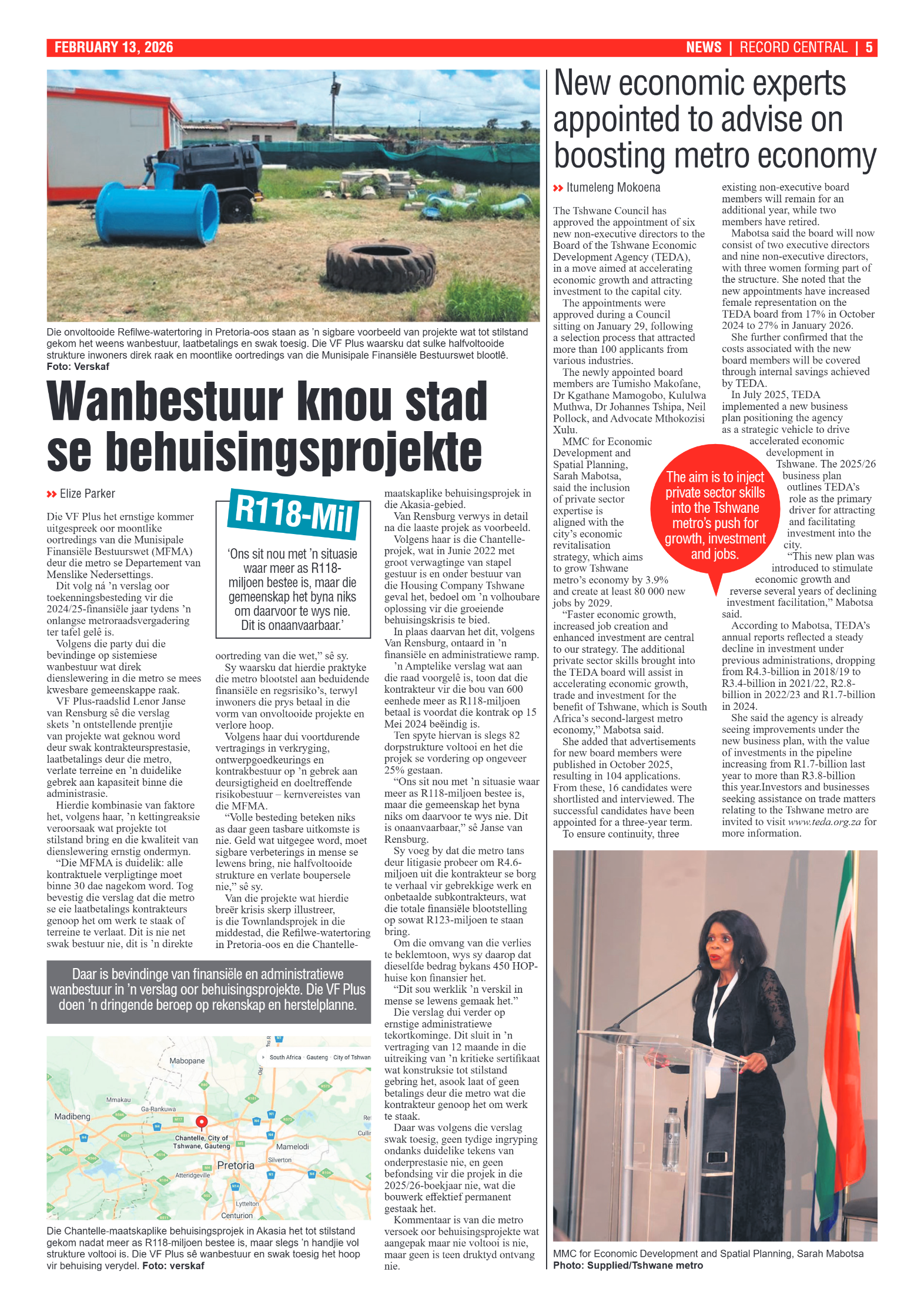 Rekord Central 13 February 2026 page 5
