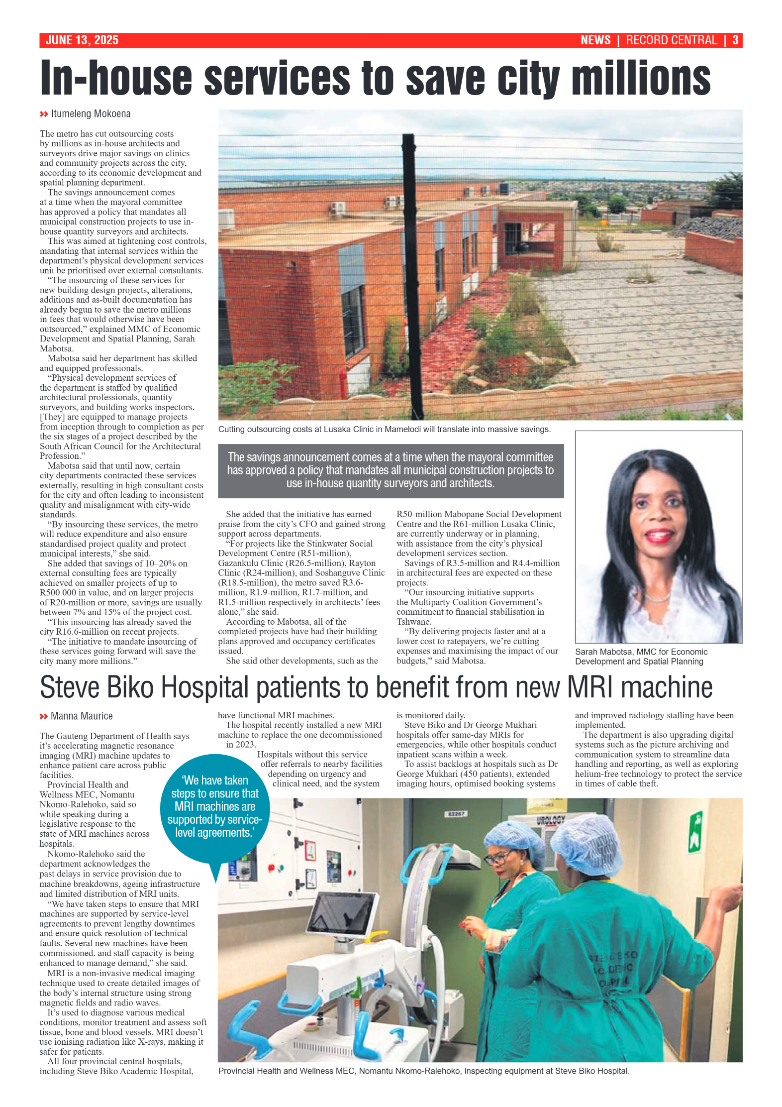 Rekord Central 13 June 2025 page 3