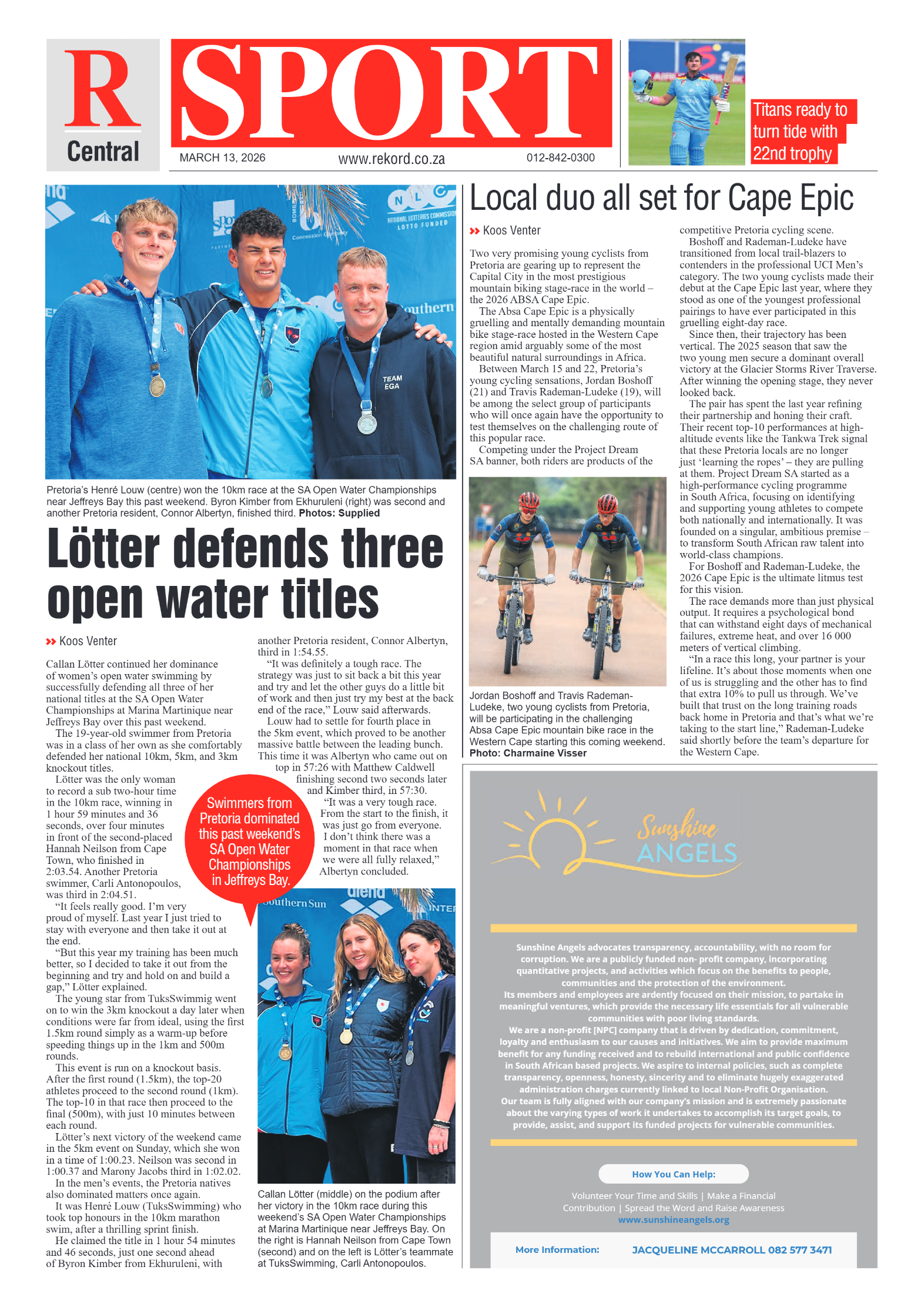 Rekord Central 13 March 2026 page 8