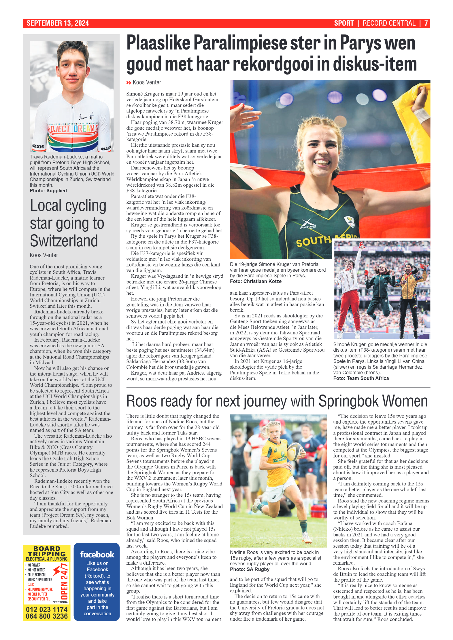 Rekord Central 13 September 2024 page 7