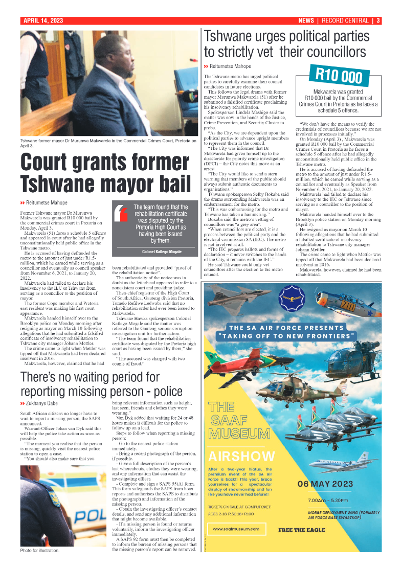Rekord Central 14 April 2023 page 3