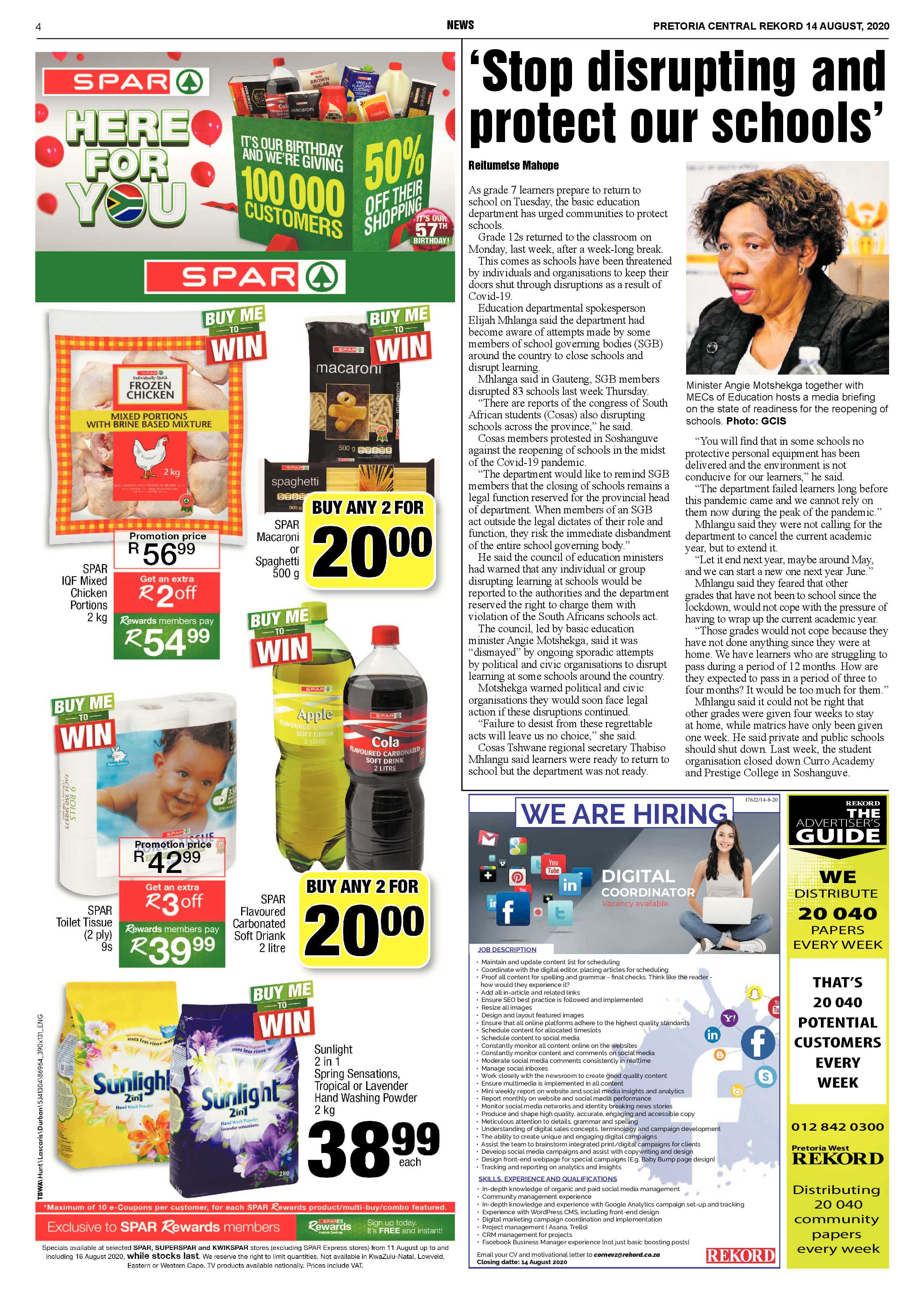 Rekord Central 14 August 2020 page 4