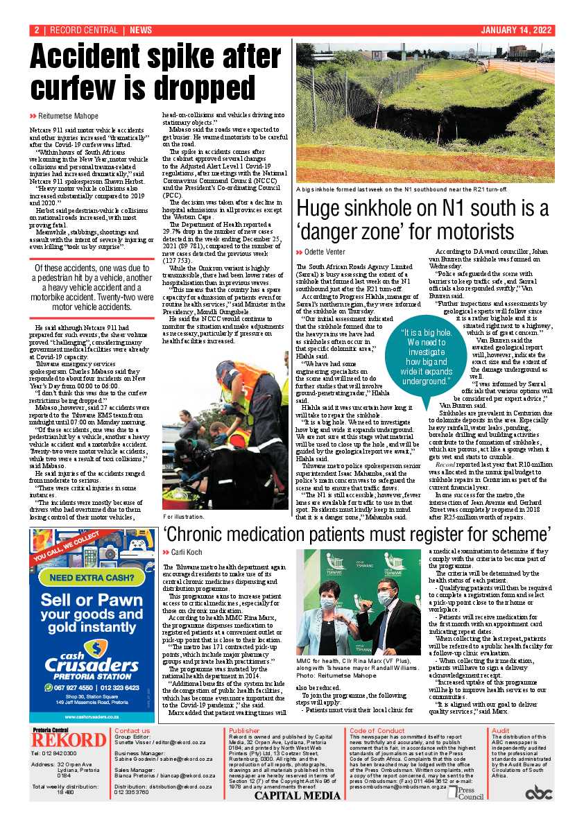 Rekord Central 14 January 2022 page 2
