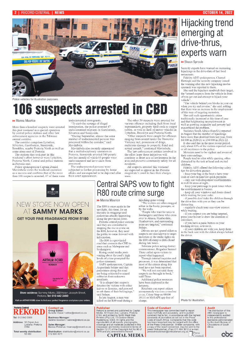 Rekord Central 14 October 2022 page 2