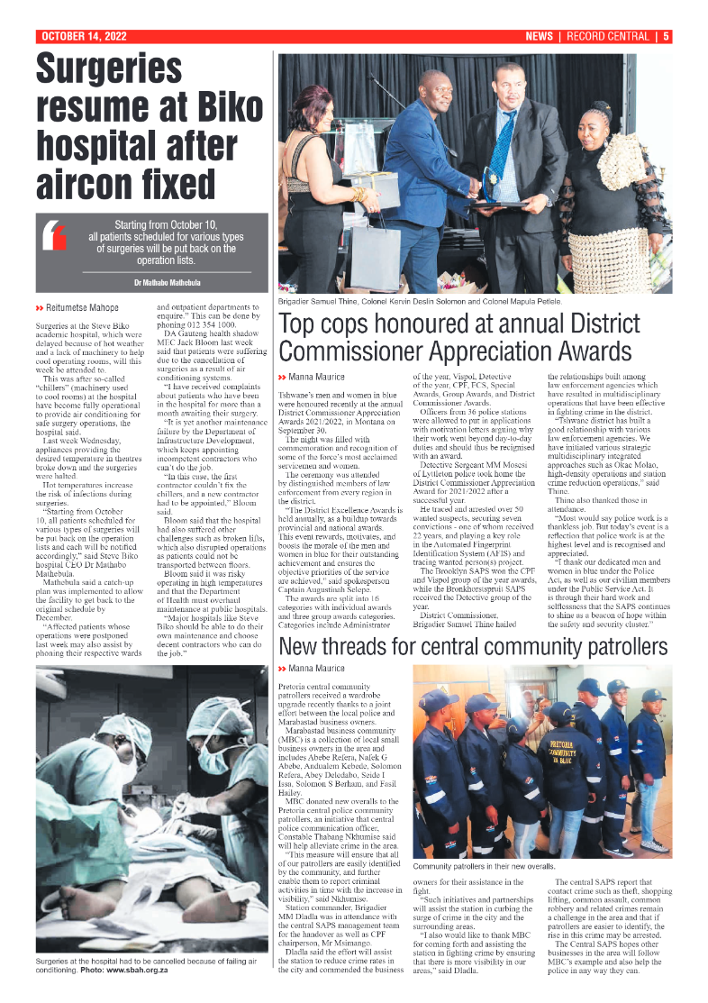 Rekord Central 14 October 2022 page 5