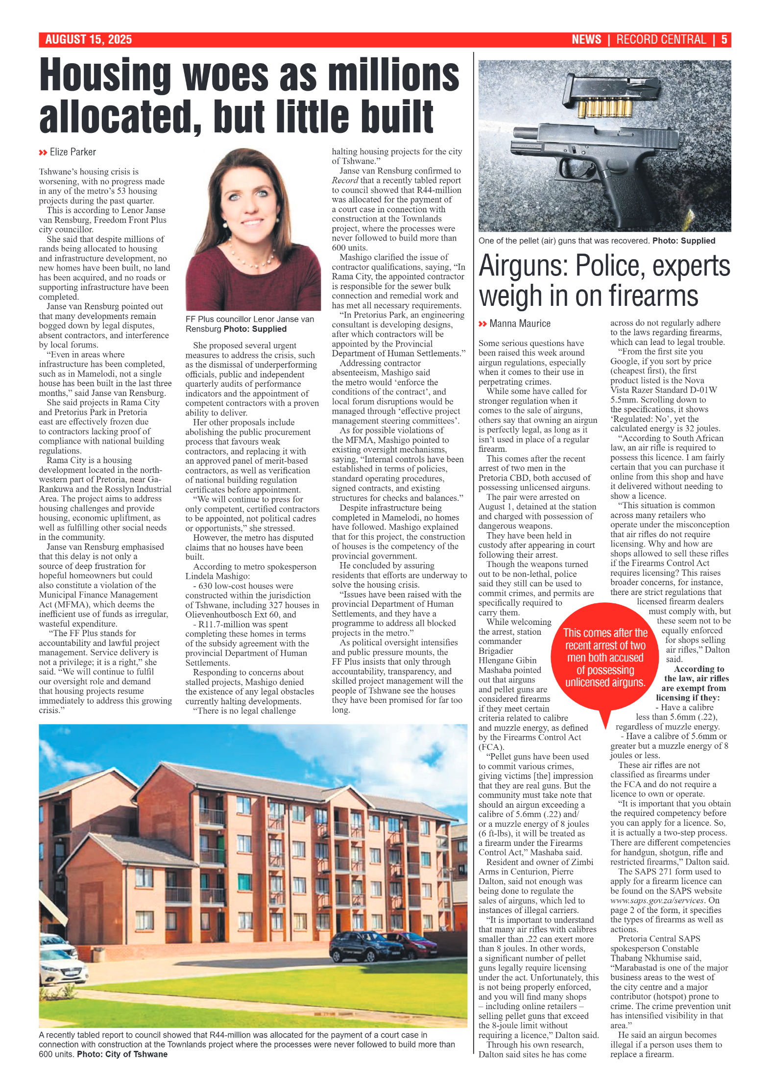 Rekord Central 15 August 2025 page 5