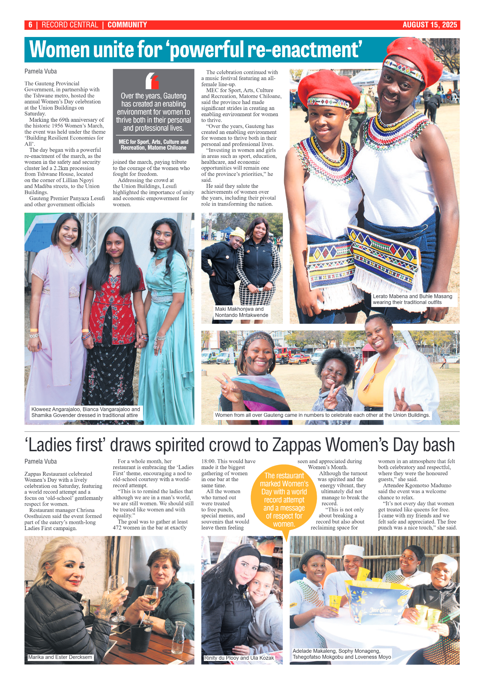 Rekord Central 15 August 2025 page 6