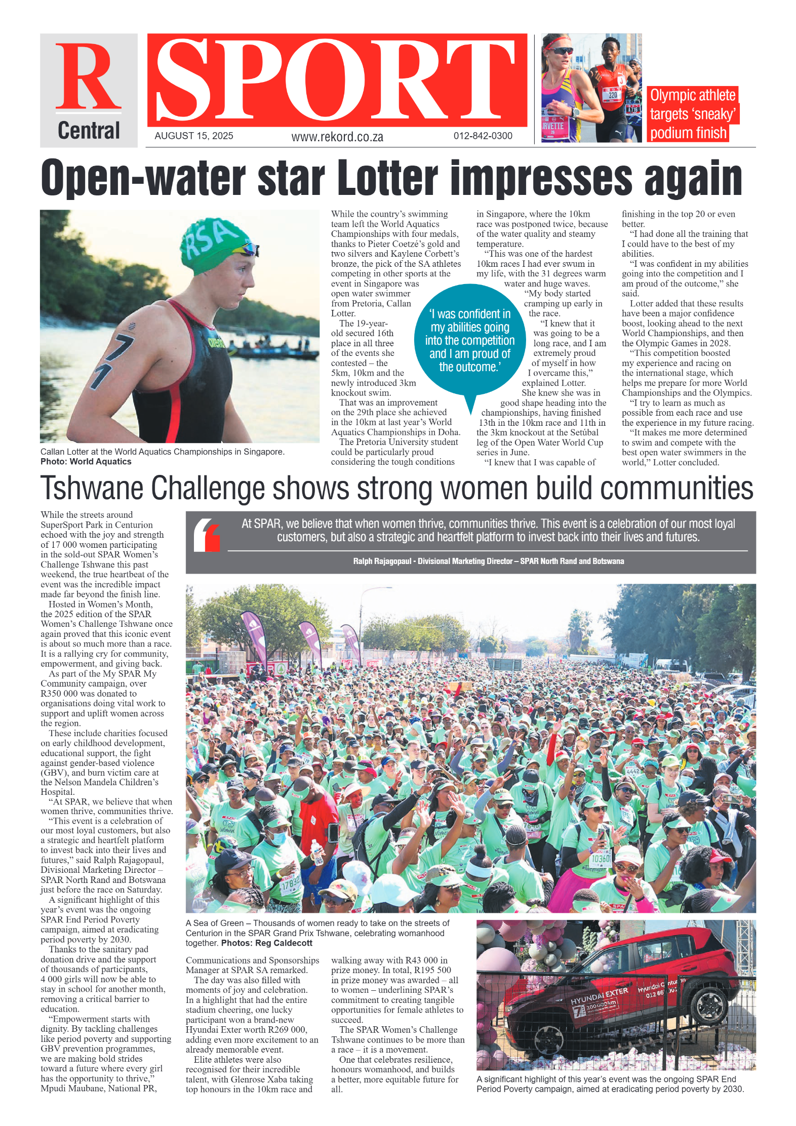 Rekord Central 15 August 2025 page 8