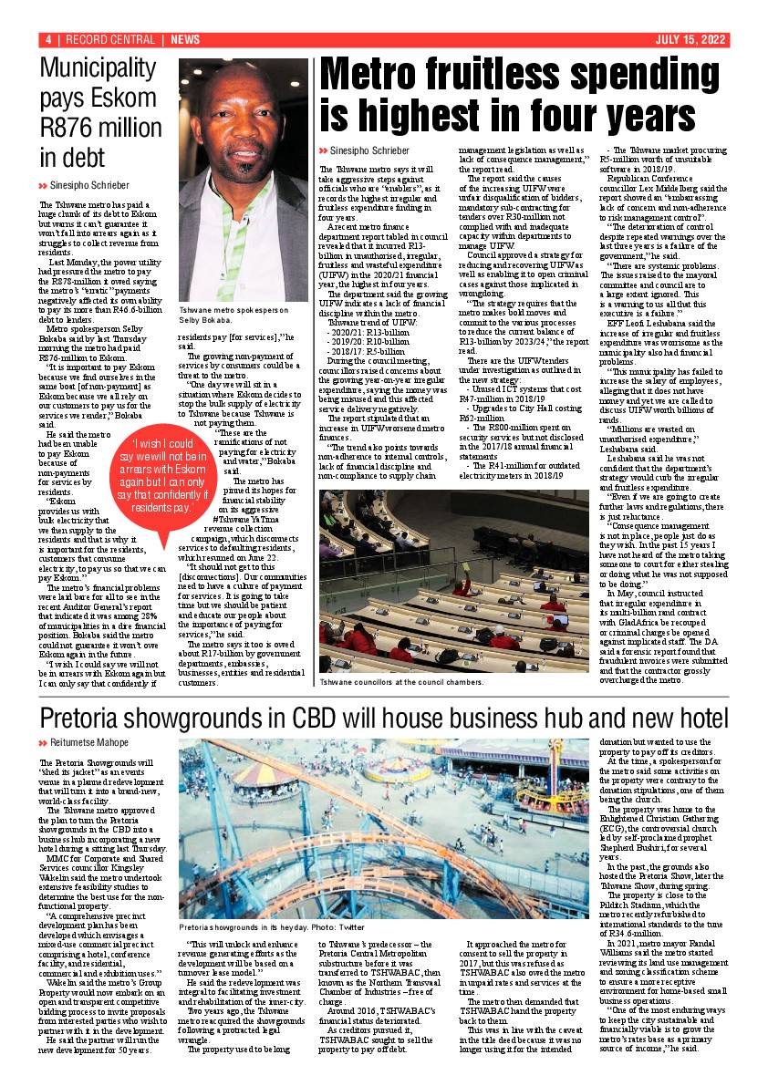Rekord Central 15 July 2022 page 4