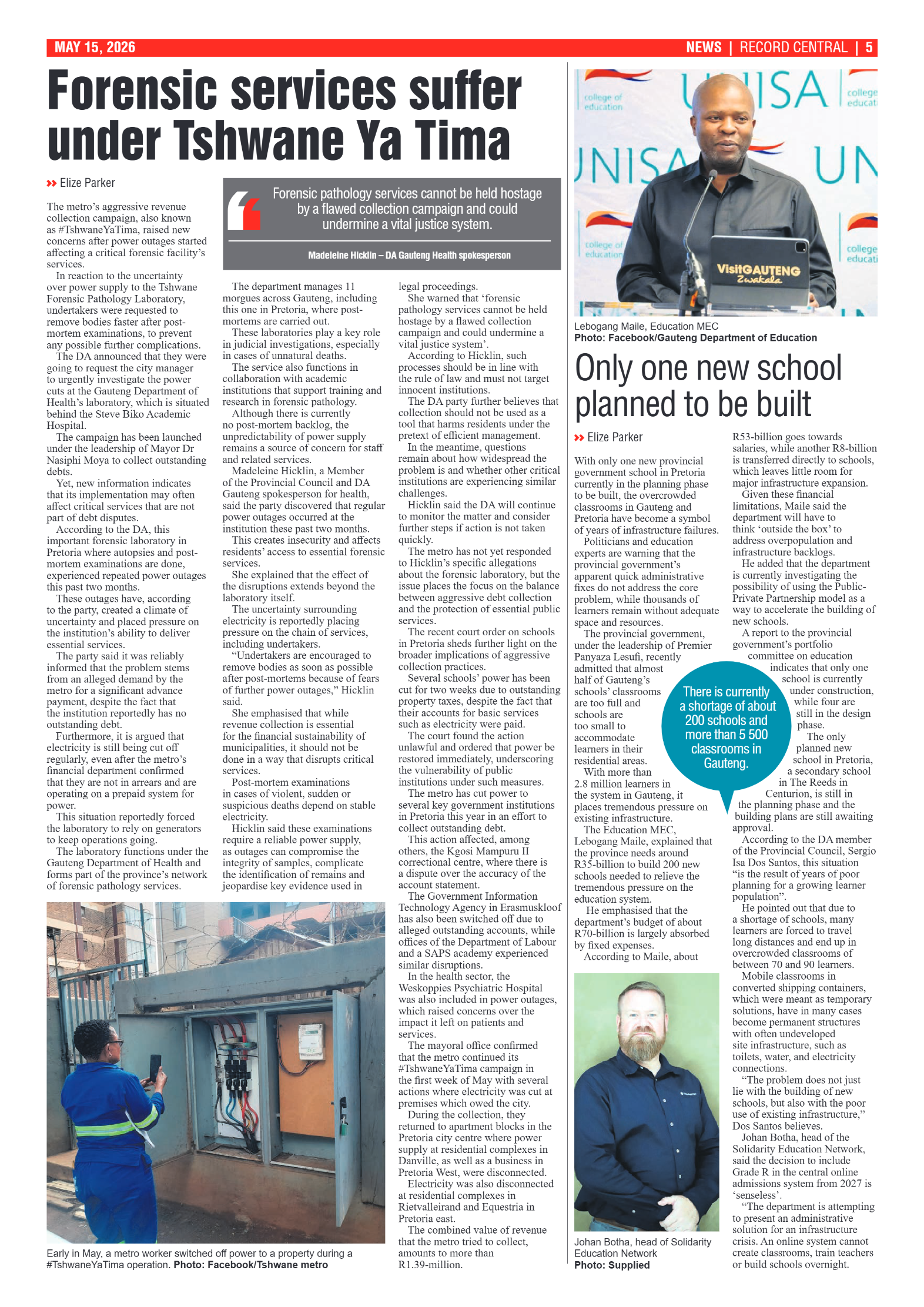 Rekord Central 15 May 2026 page 5