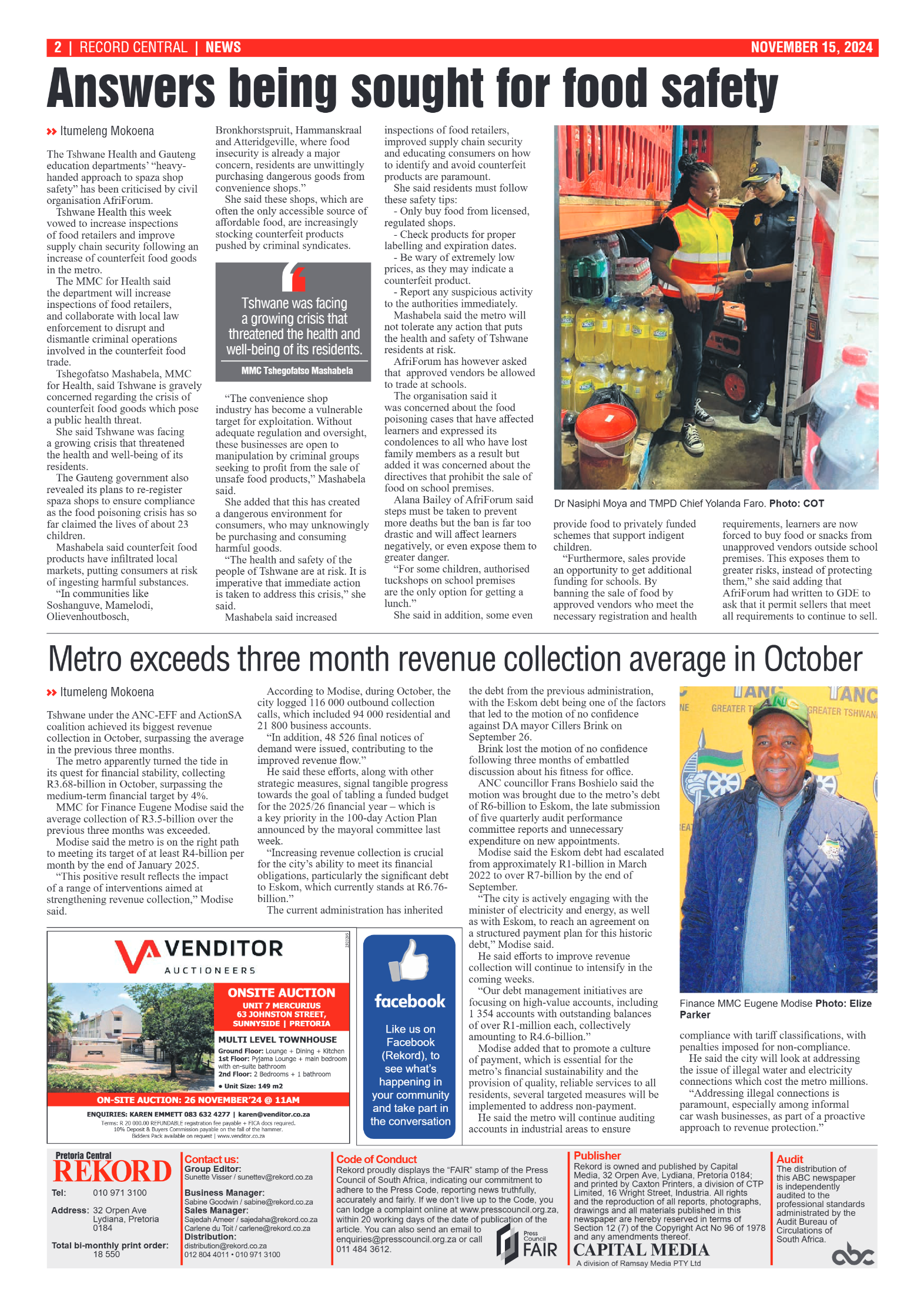 Rekord Central 15 November 2024 page 2