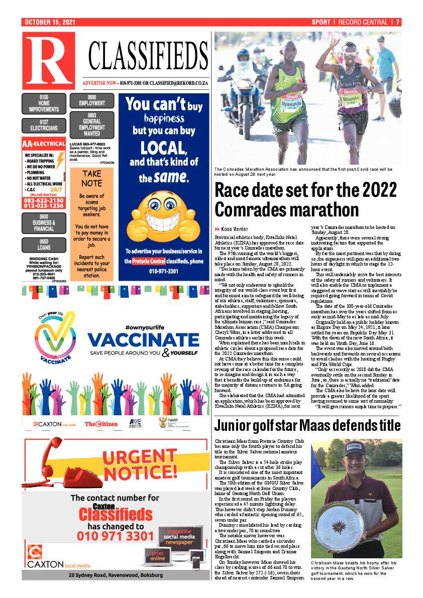 Rekord Central 15 October 2021 page 7