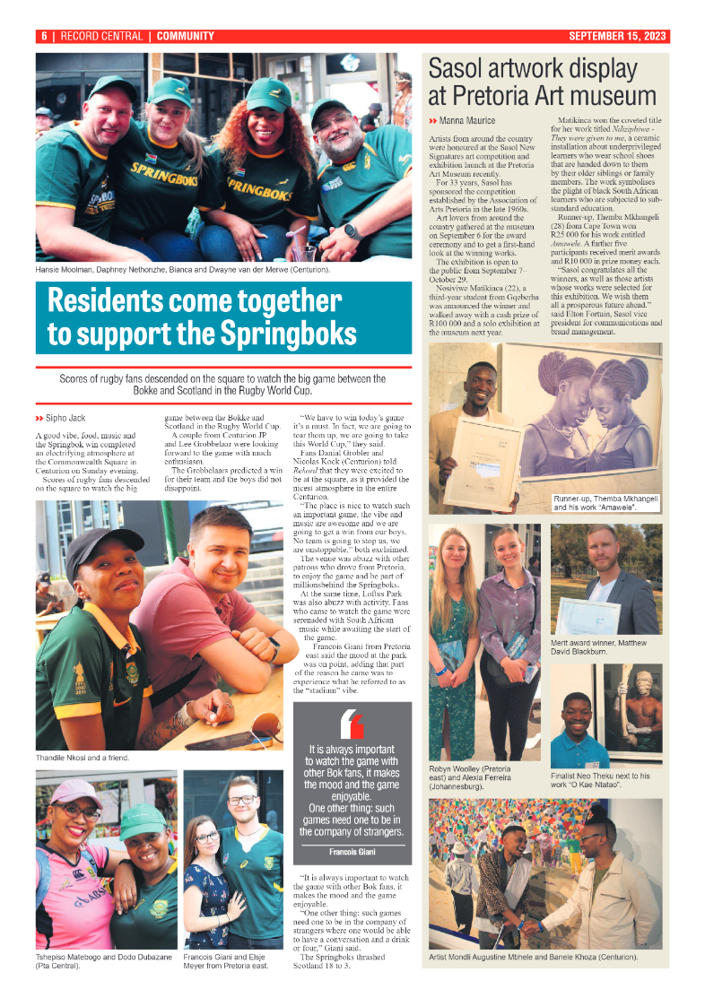 Rekord Central 15 September 2023 page 6