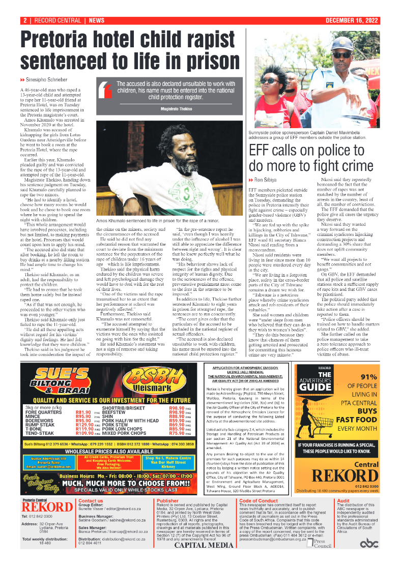 Rekord Central 16 December 2022 page 2