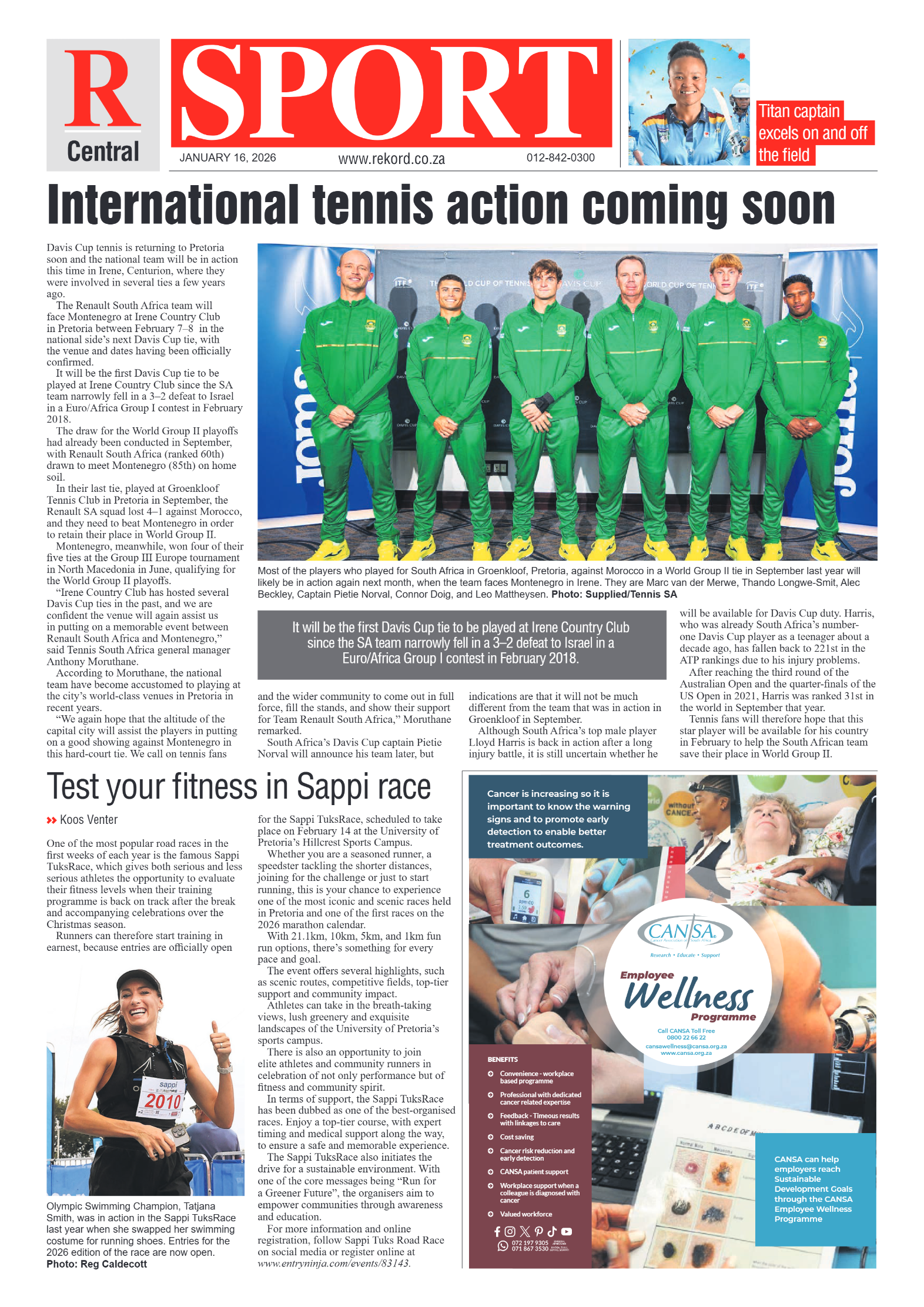 Rekord Central 16 January 2026 page 8