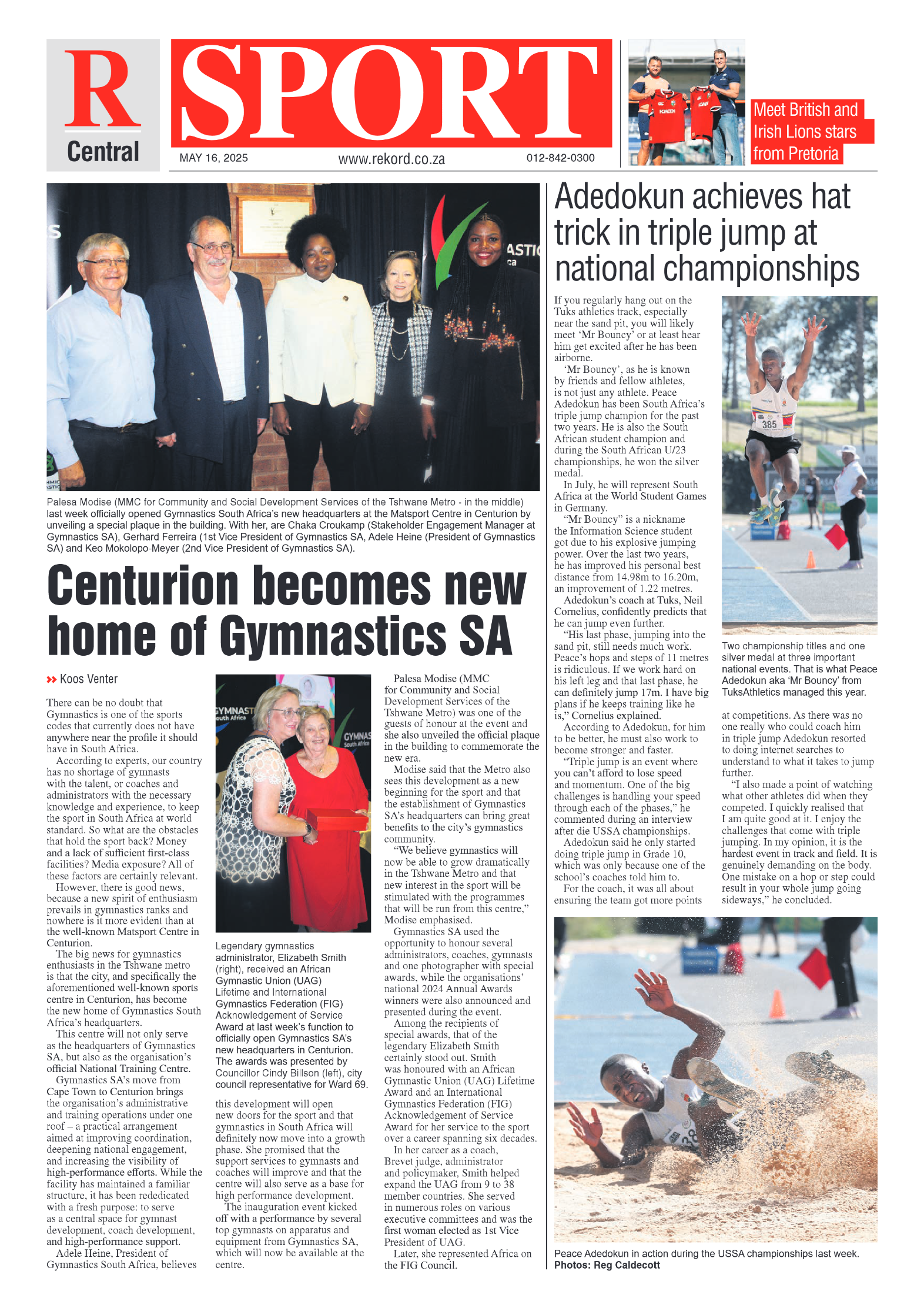 Rekord Central 16 May 2025 page 8